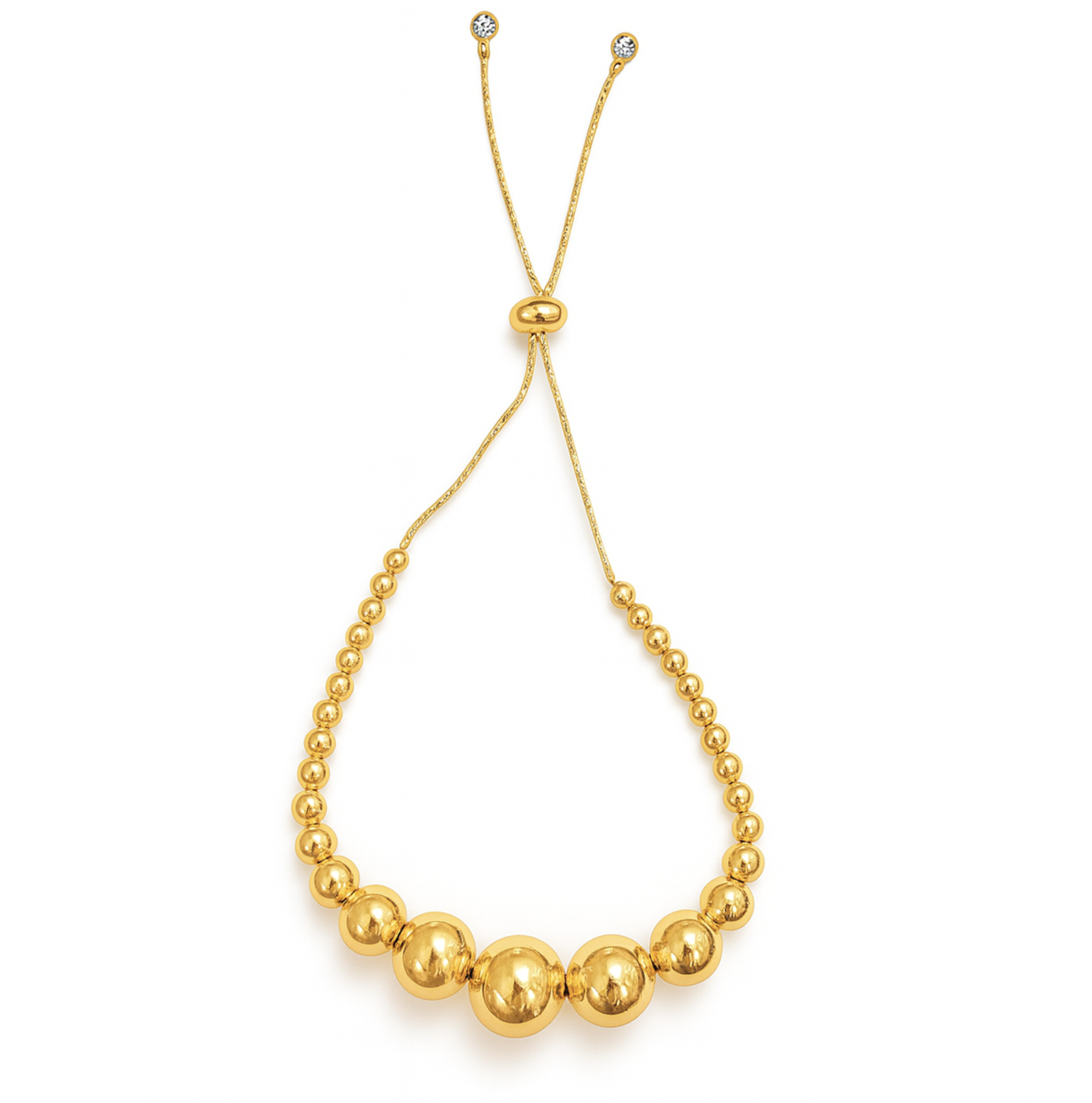 Multi size ball bracelet