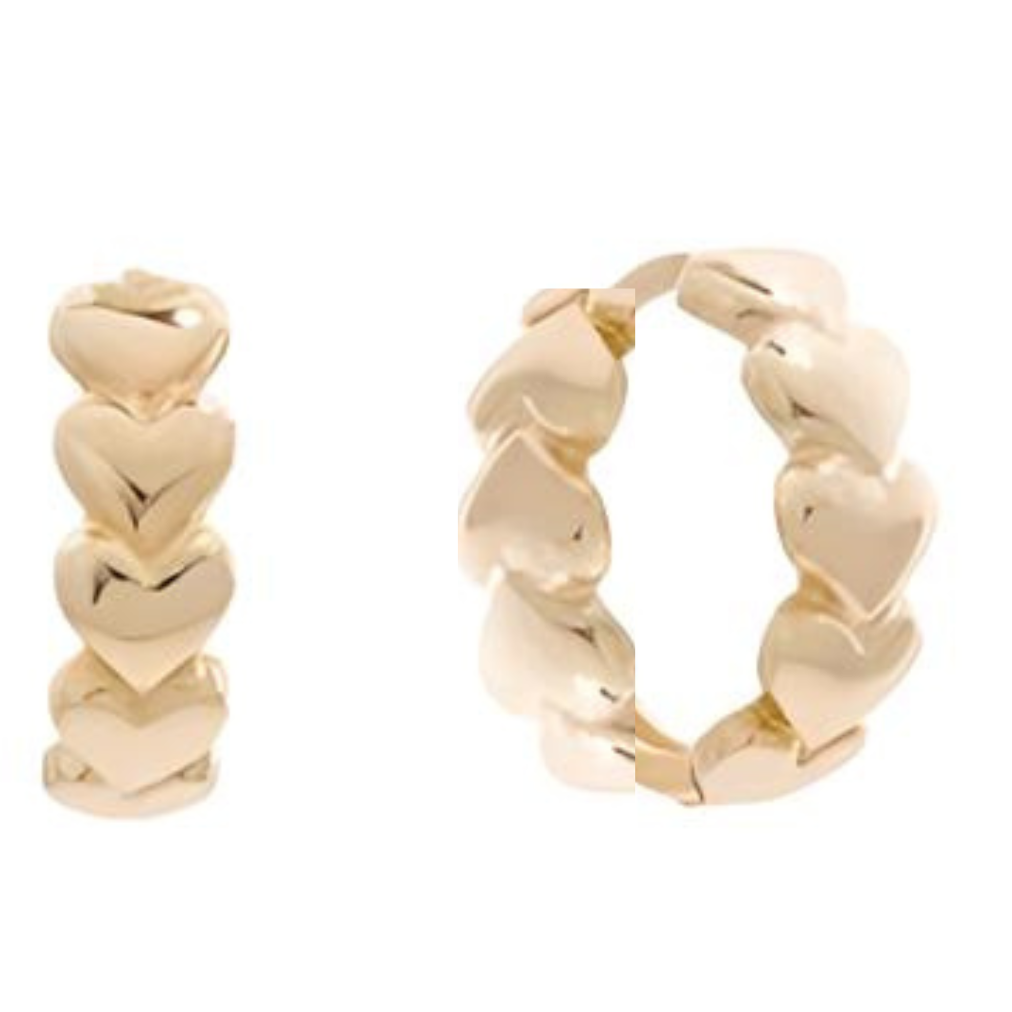 Puffy heart huggies - Let's Bag It