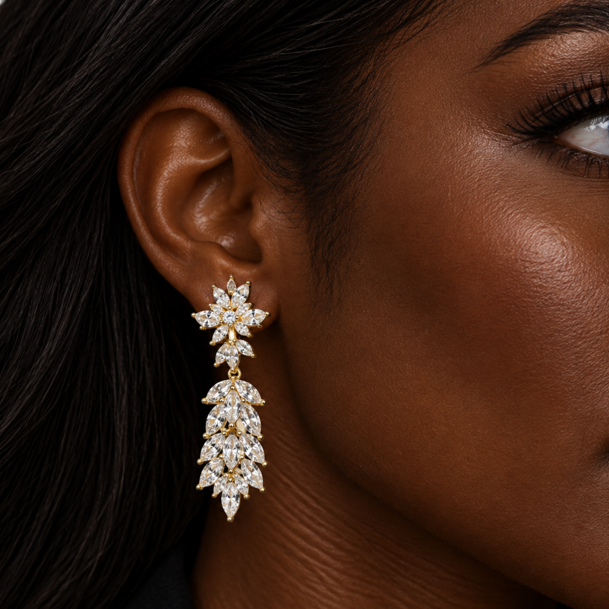 Snowfall Earring