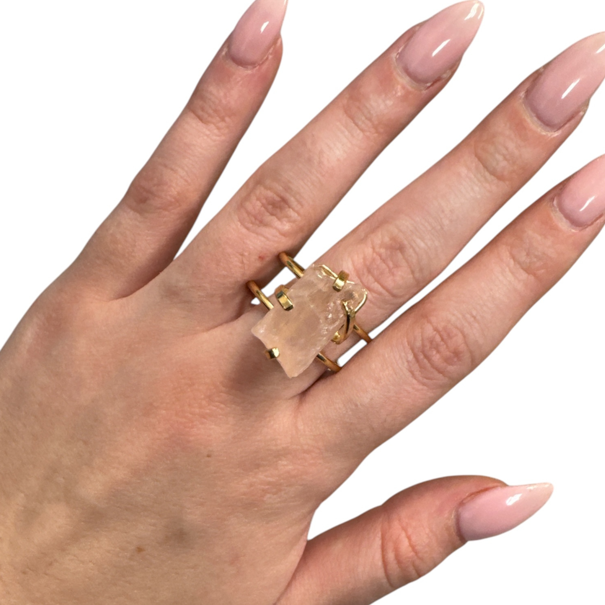Pretty in geo style ring - Let's Bag It