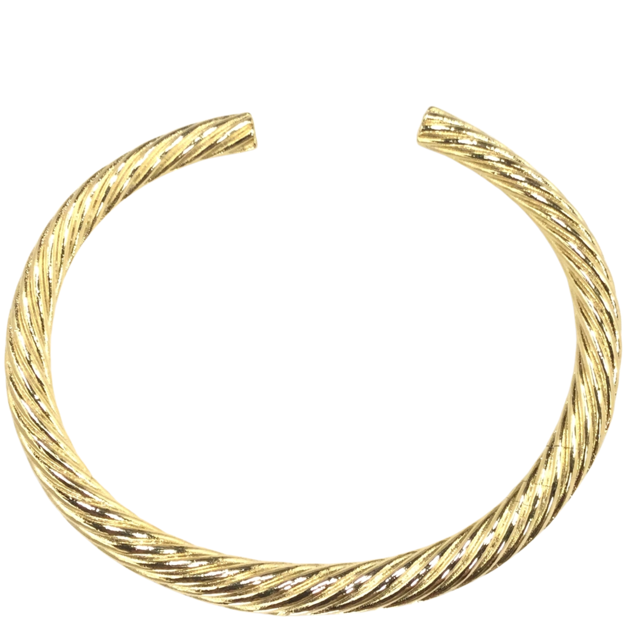 Gold woven cuff - Let's Bag It