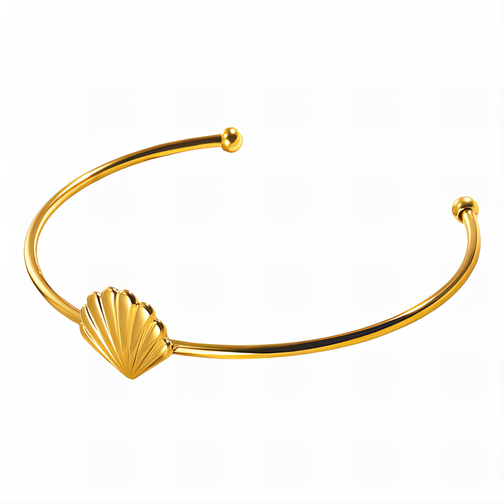 Shell Bracelet cuff - Let's Bag It