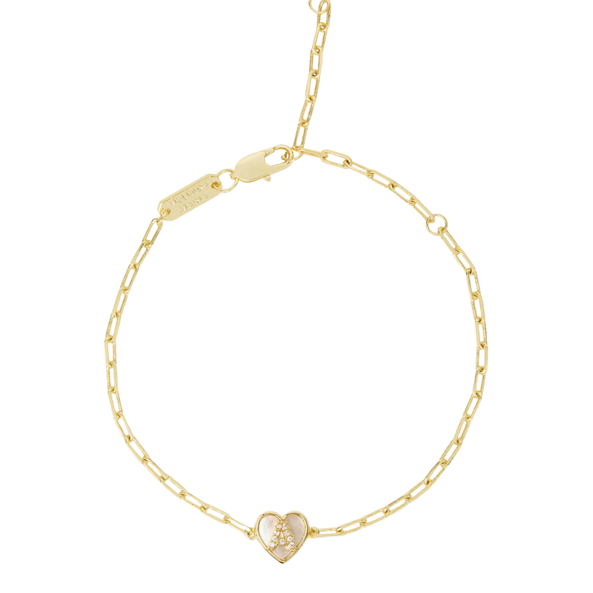 Love Letters Heart Bracelet