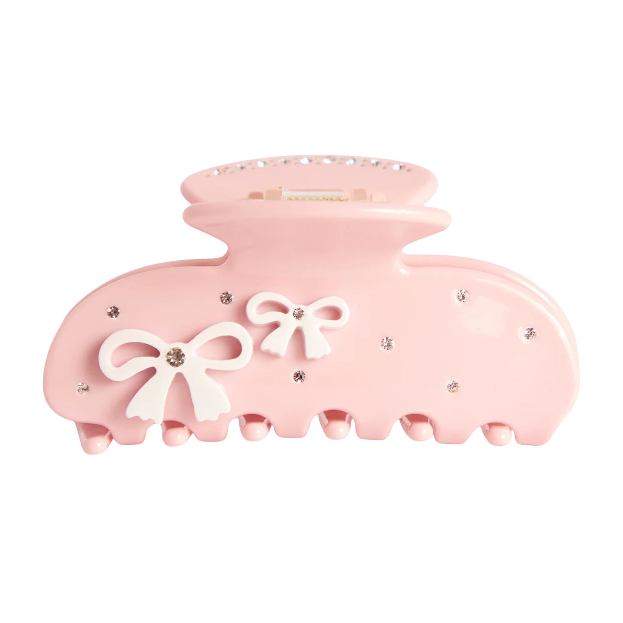 Sweet Pink Bow Clip