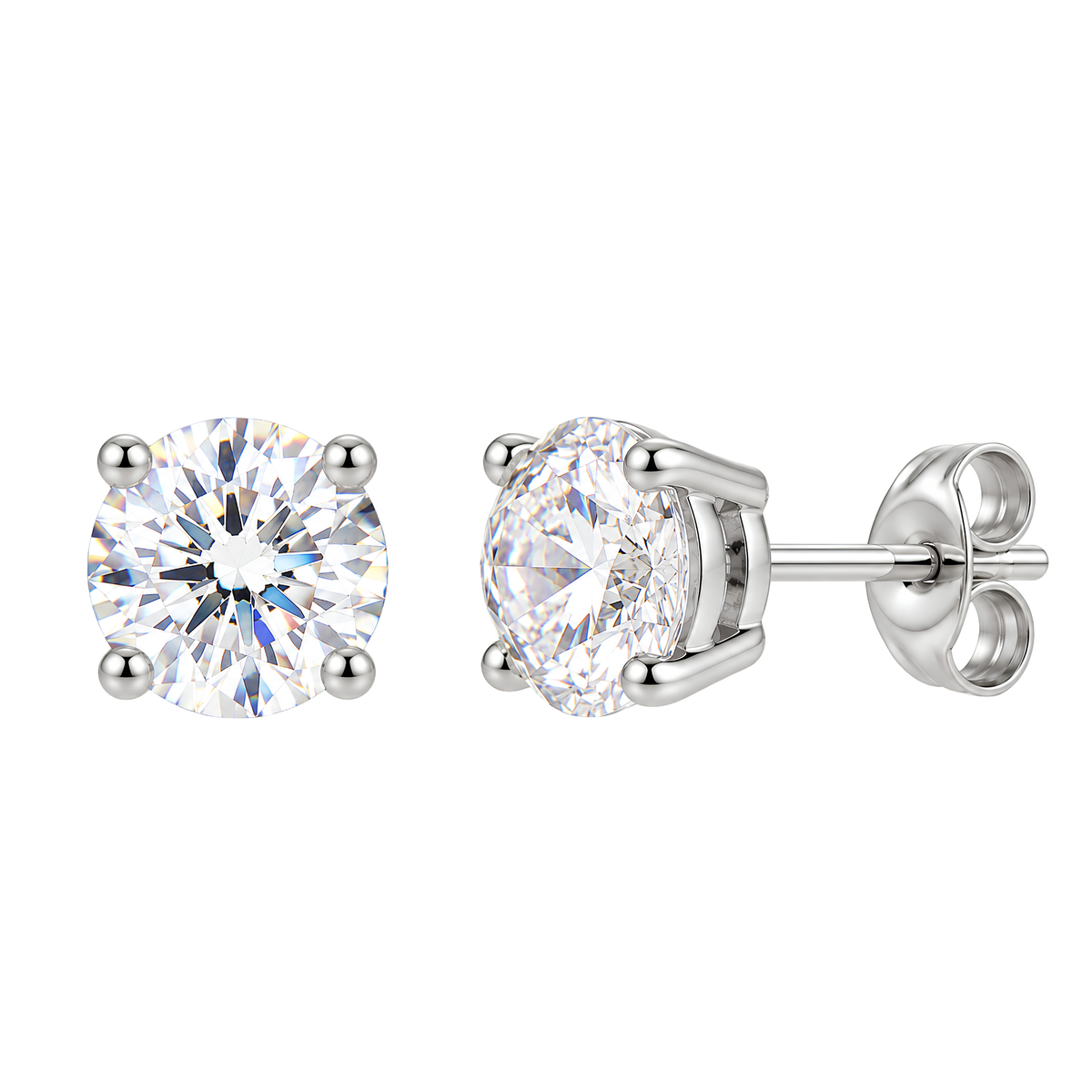 7mm Stone Earrings