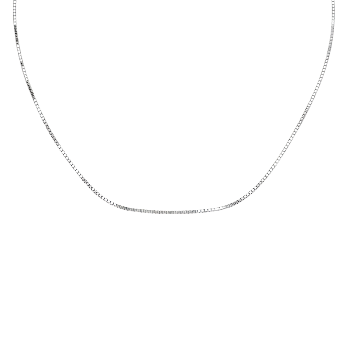Box Chain Adjustable Necklace