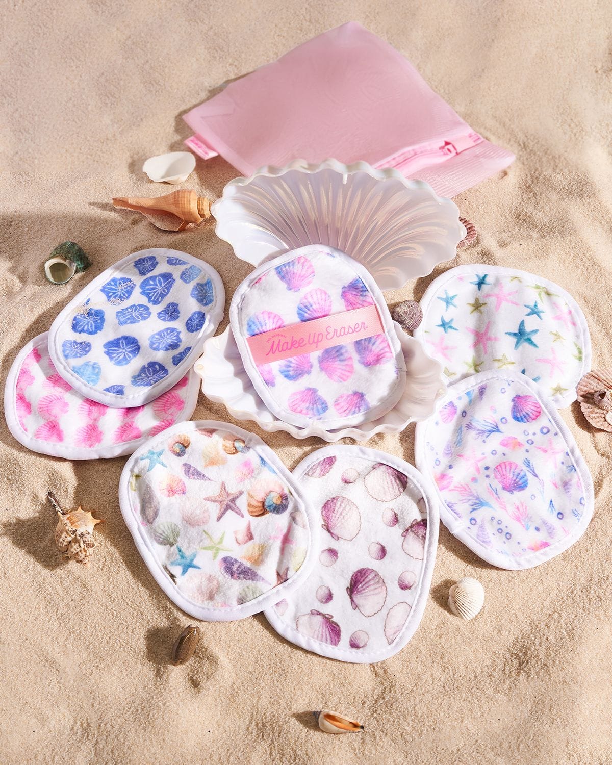 The Original MakeUp Eraser Seashells 7-Day Set