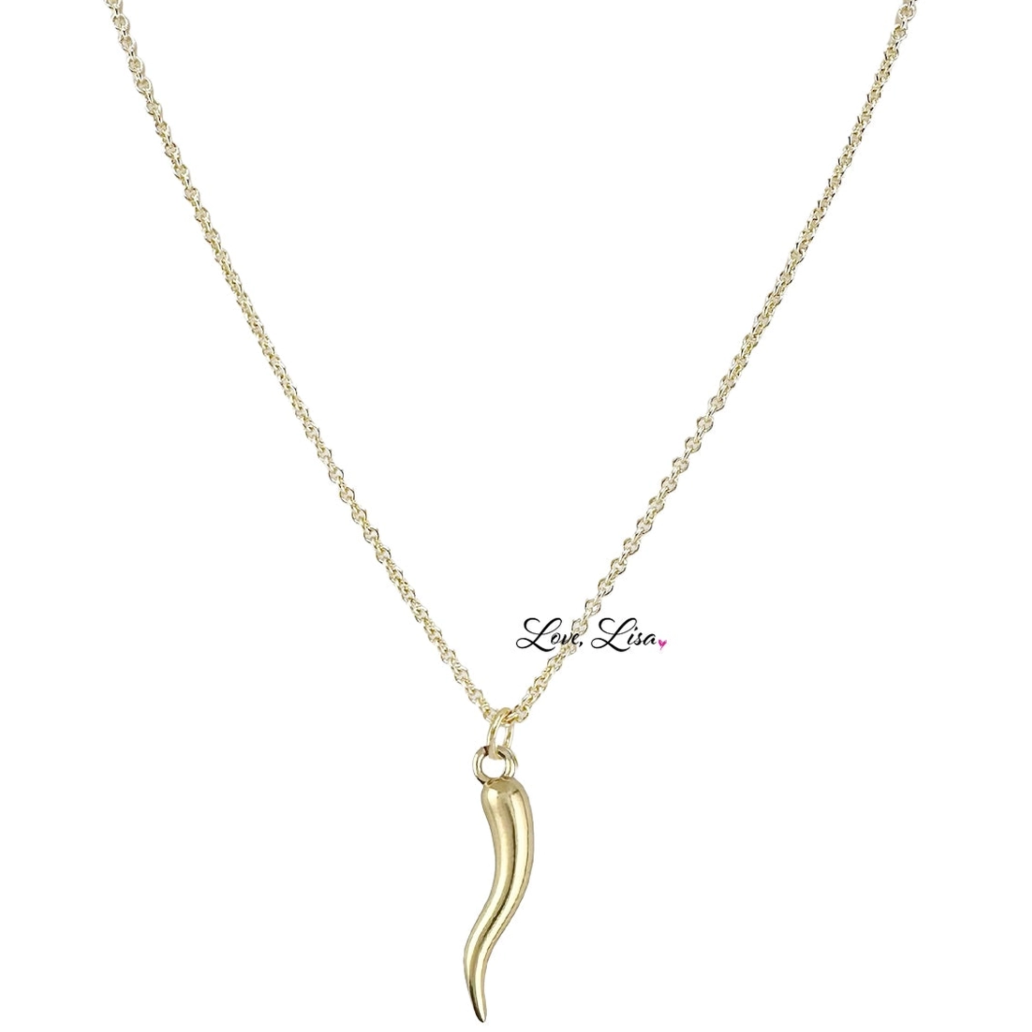 Tatiana Italian Horn Necklace