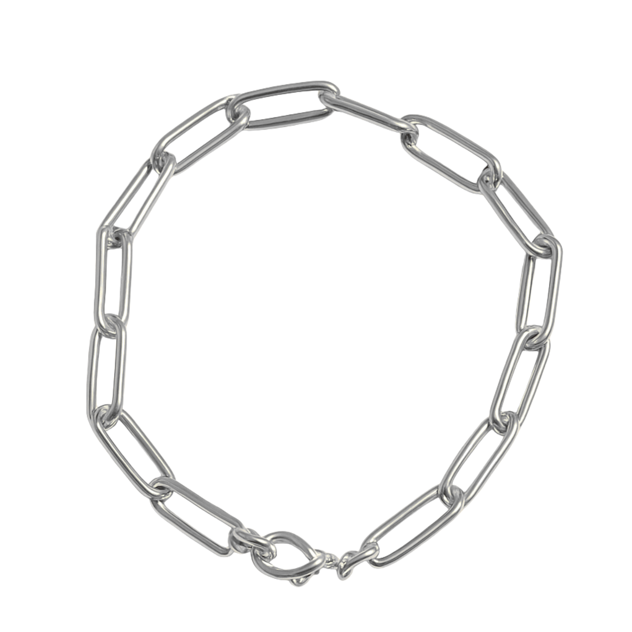 Thin chain link