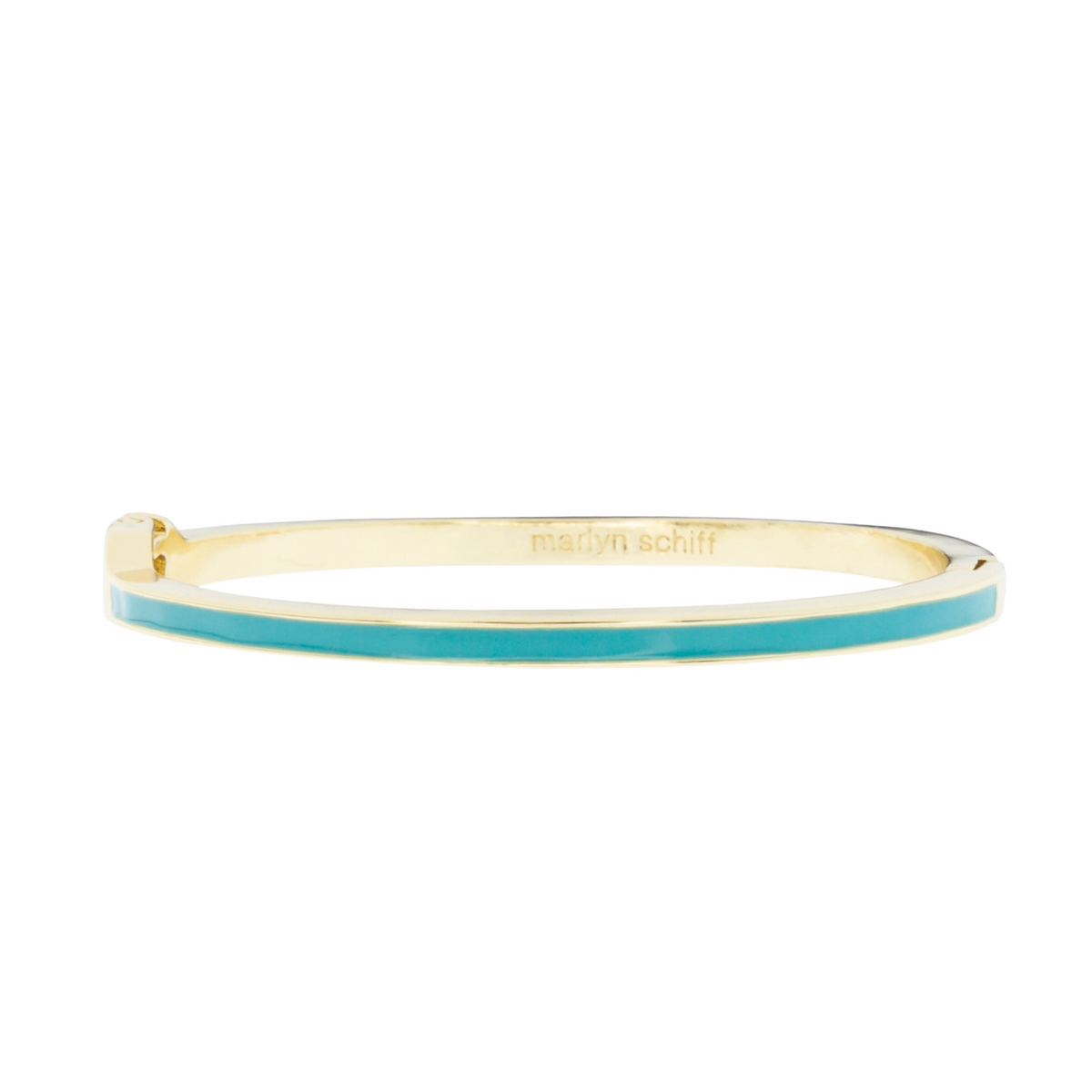 Marlyn Schiff Minnie bangle bracelet with a sleek, polished design