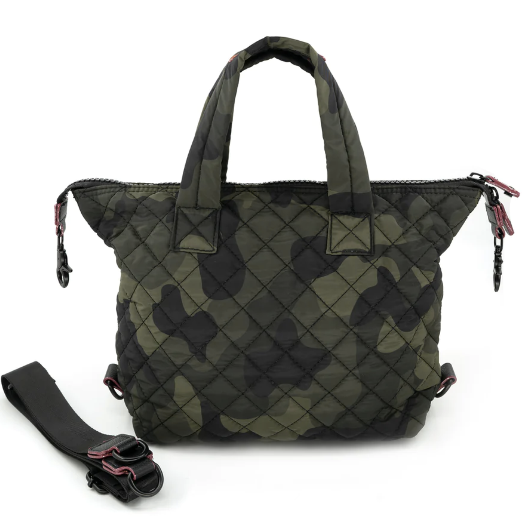 Small Quilted Nylon Crossbody