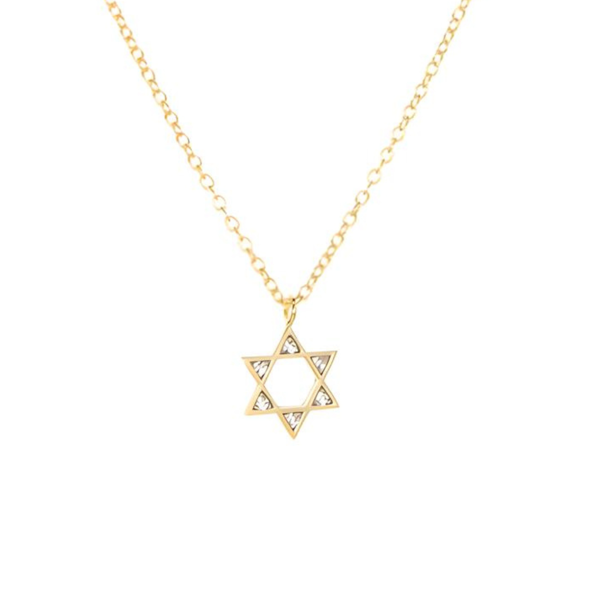 Cz Star of David Necklace - Let's Bag It