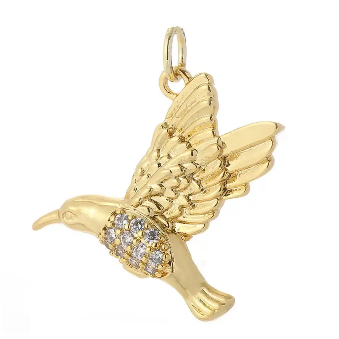 Humming bird Charm
