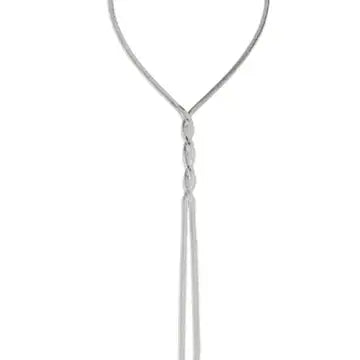 Lariat Snake Chain Necklace