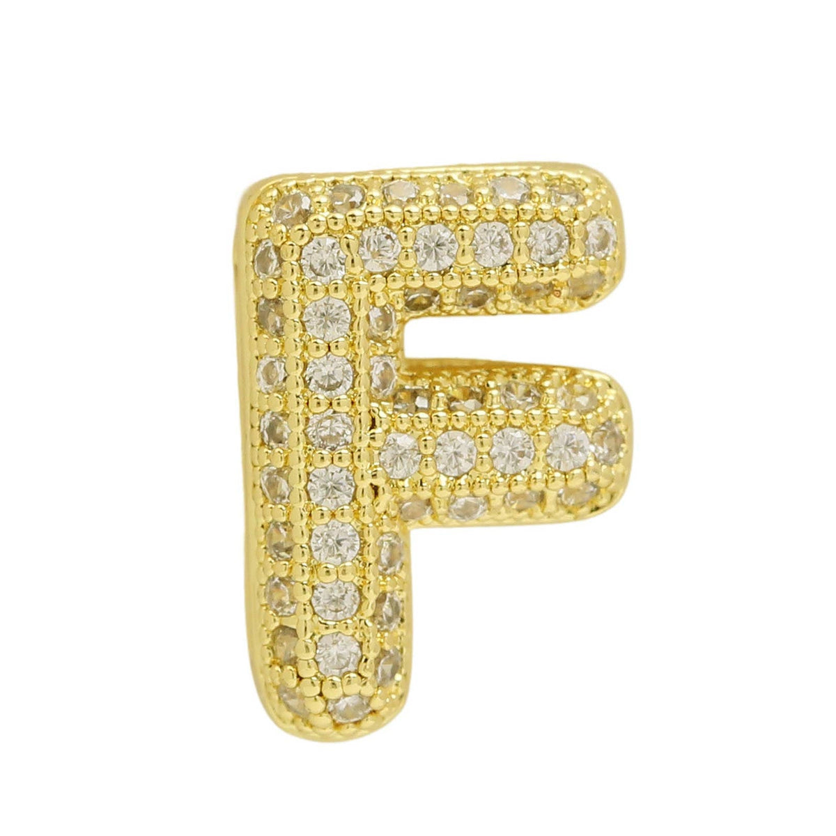 Slider Initial Charms for Watch Bracelet