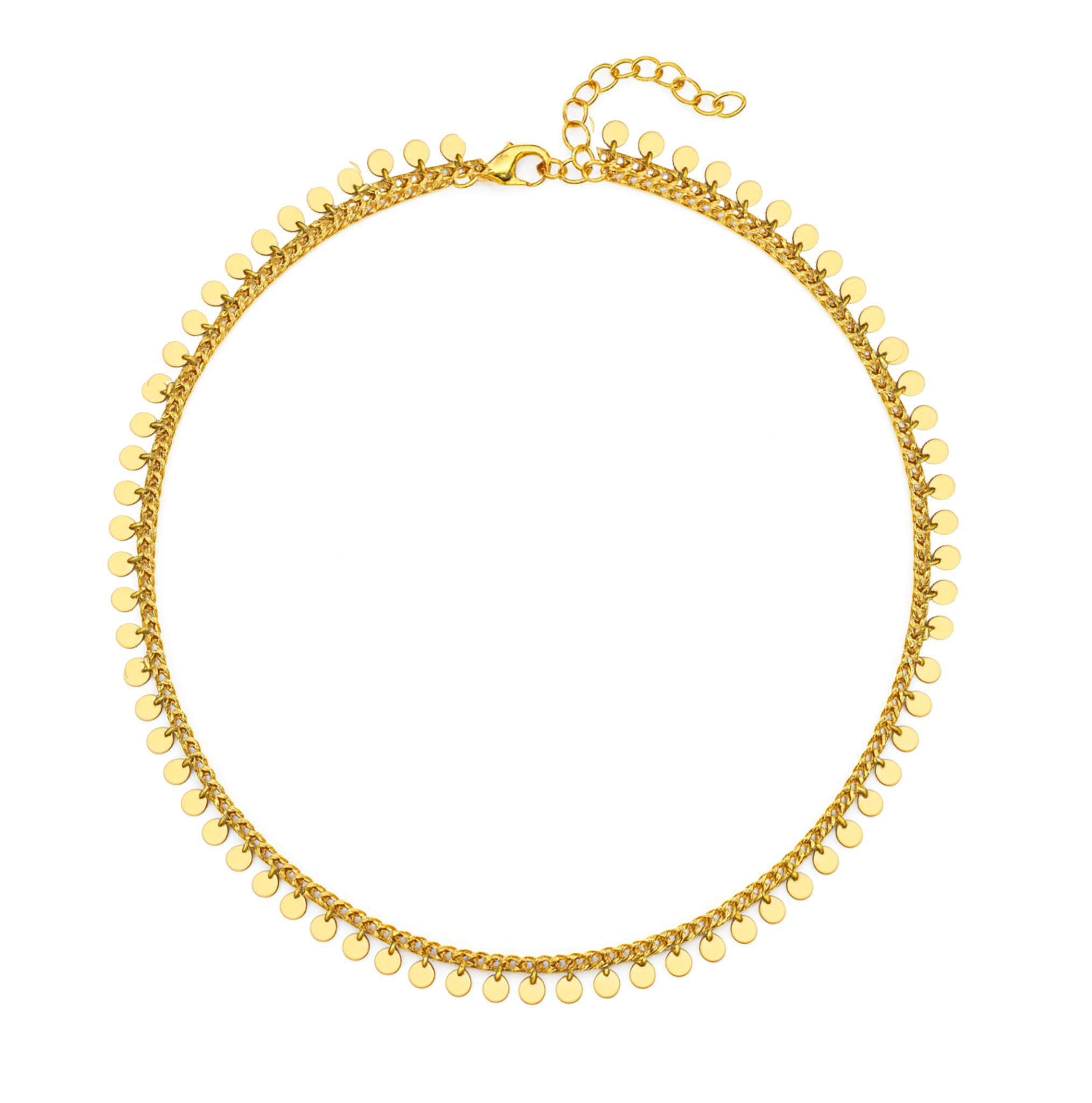 The Golden Flutter Necklace - 18K Gold