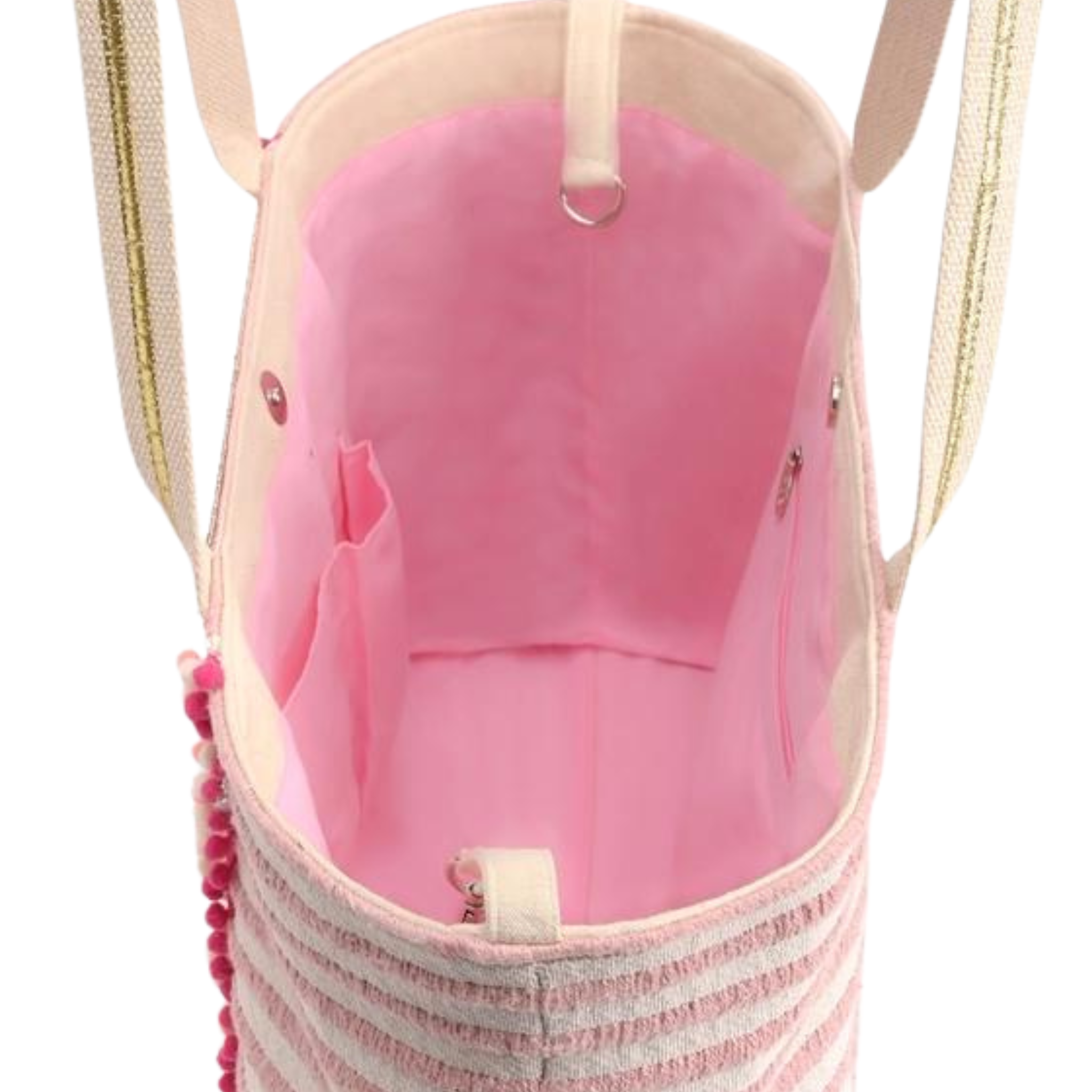 Pink Starry Embellished Tote