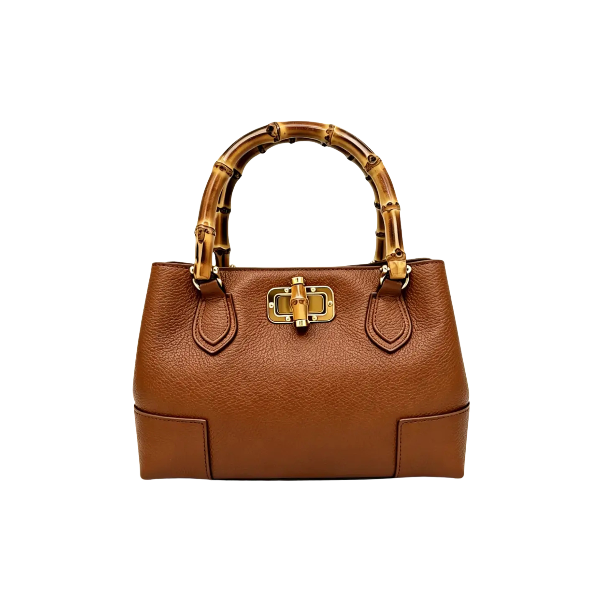 The Mini Leather Sorrento Bamboo Bag