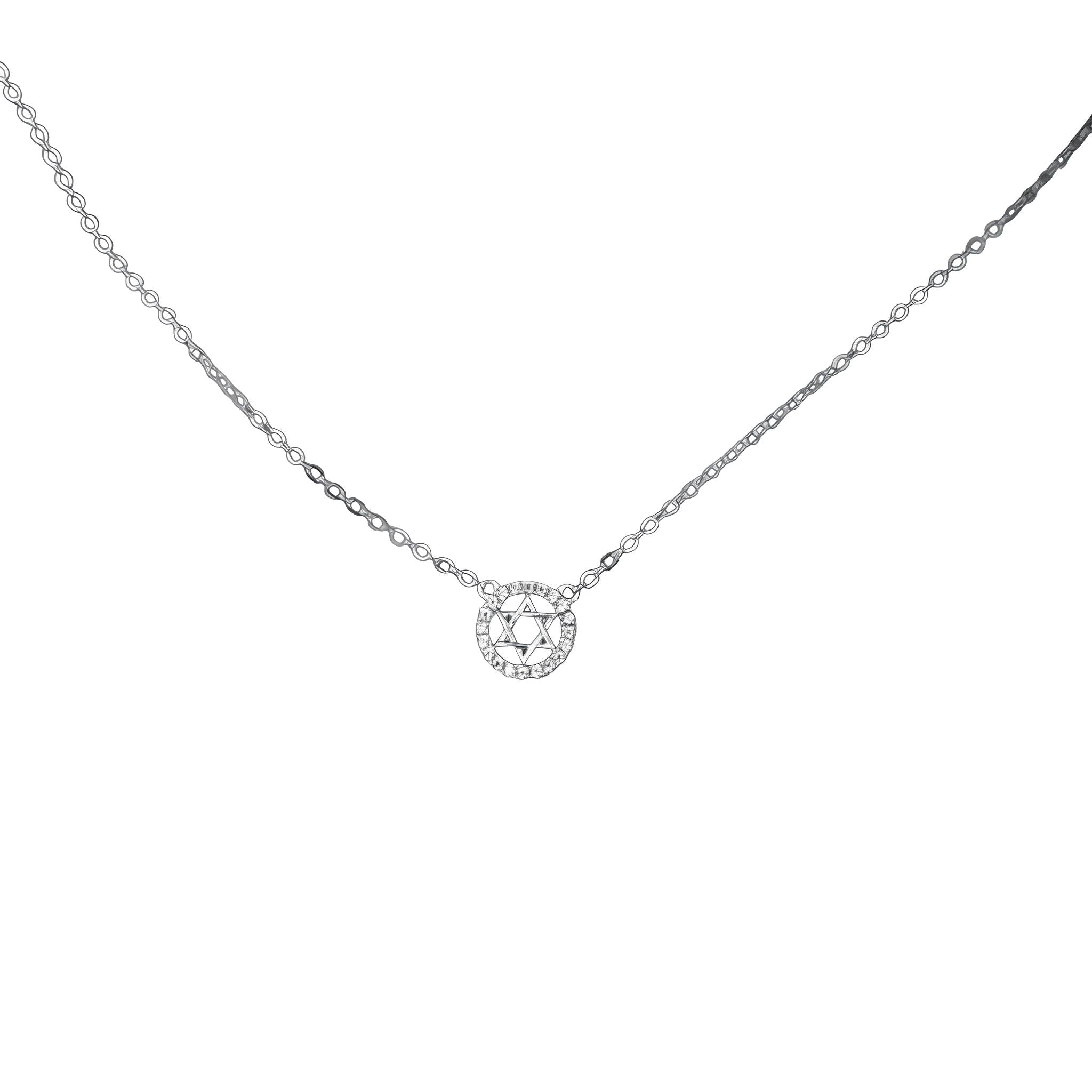 Mini Star Of David CZ Necklace - Let's Bag It