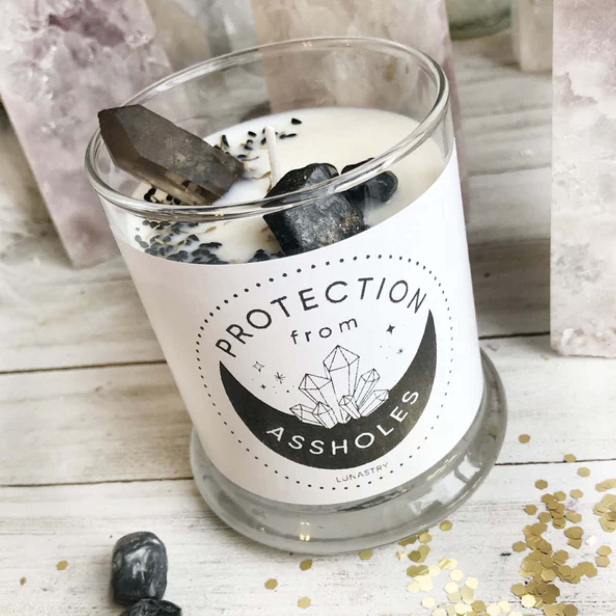 Protection from Assholes Candle - Let's Bag It