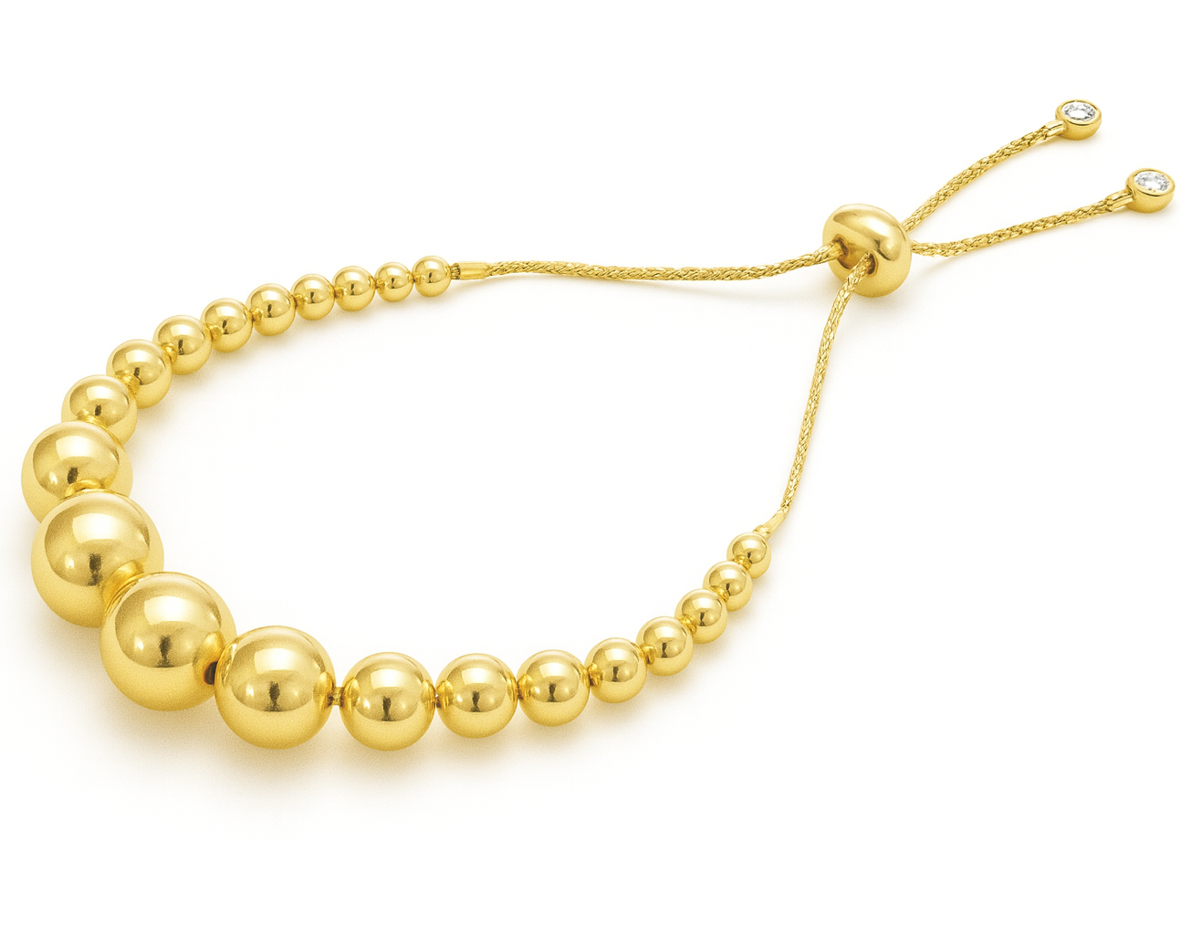 Multi size ball bracelet