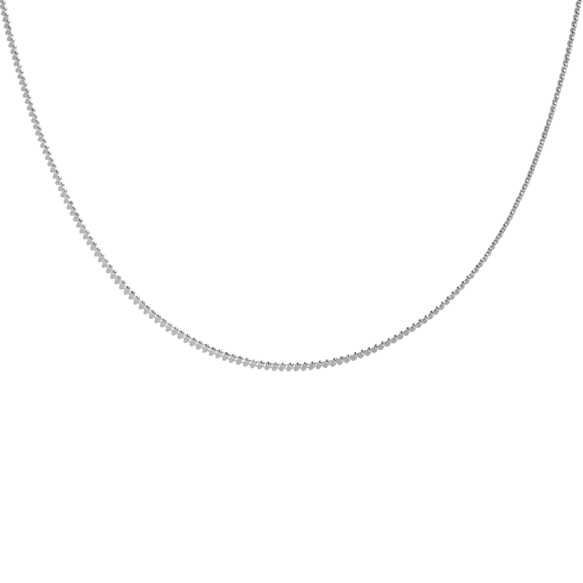 Delicate Ball Chain Adjustable Necklace