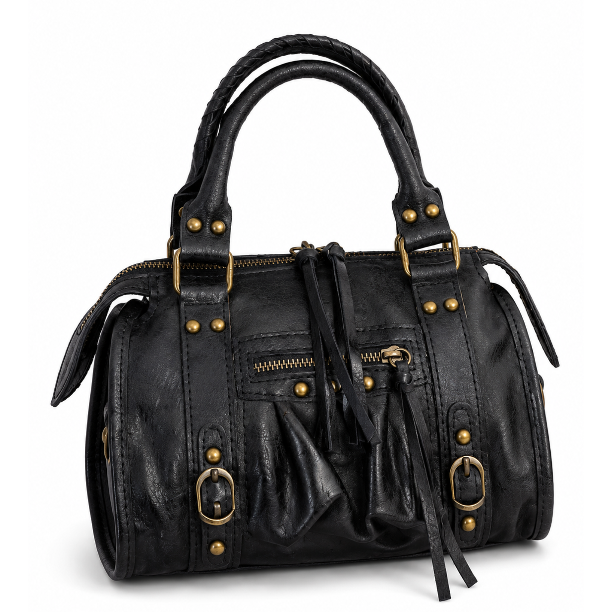 City Bag Small - Distressed Leather