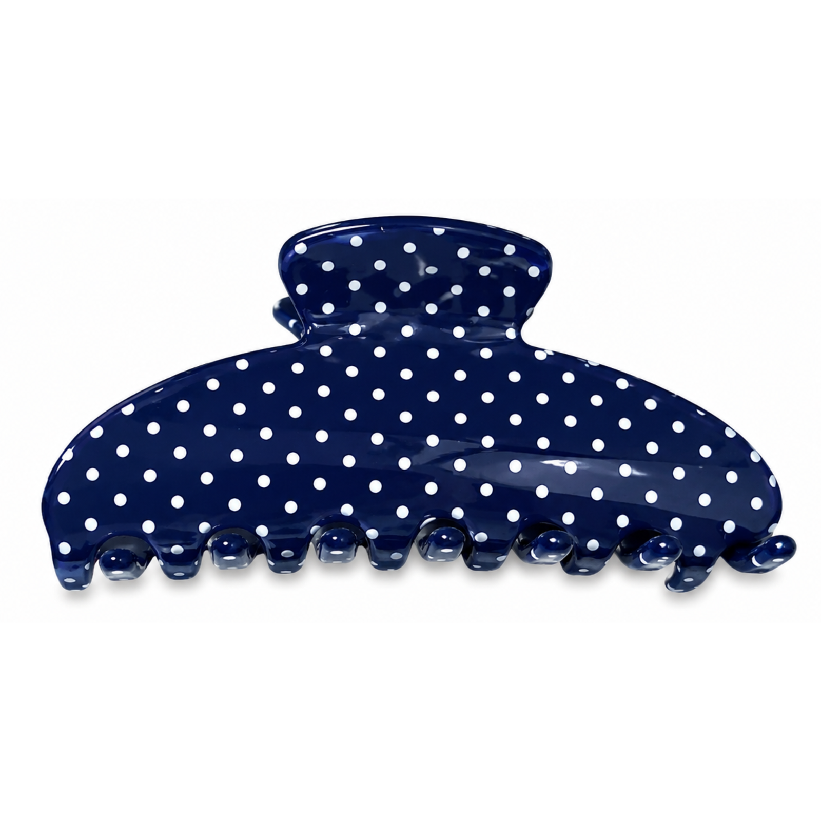 Polka Dot Claw Hair Clip