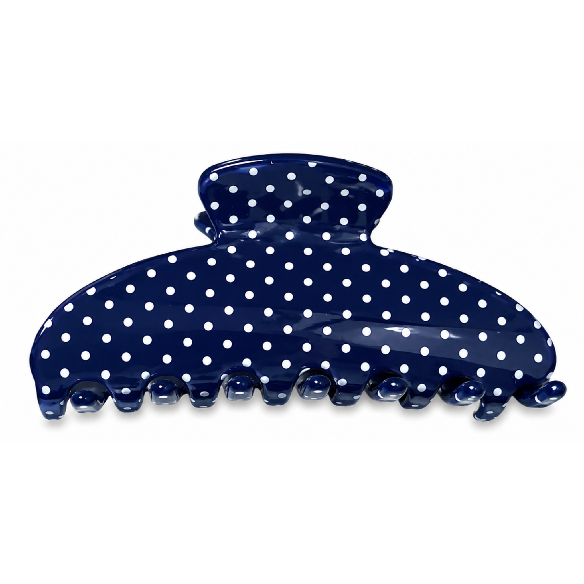 Polka Dot Claw Hair Clip