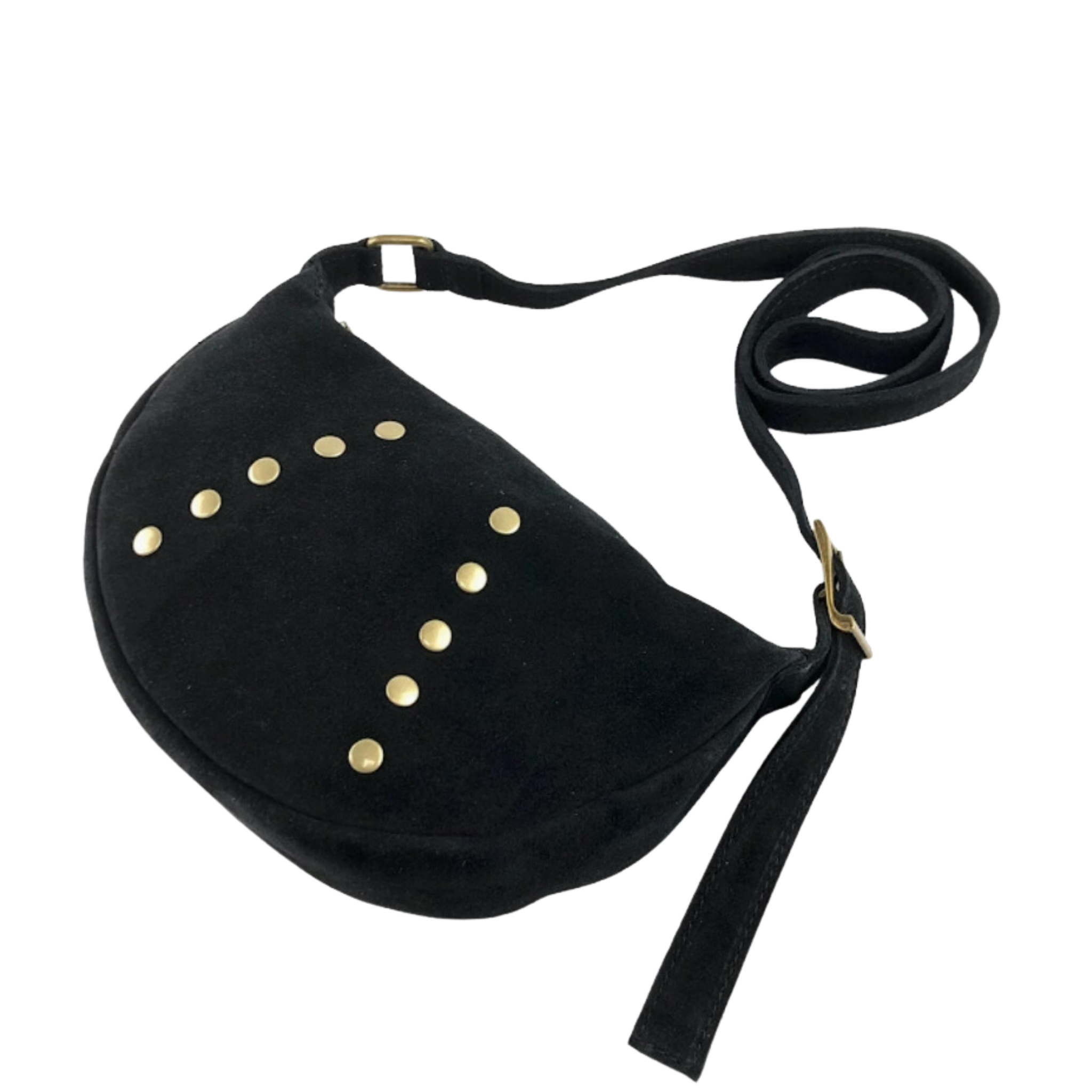 Crossbody Bag Andrea Suede Studs Bag