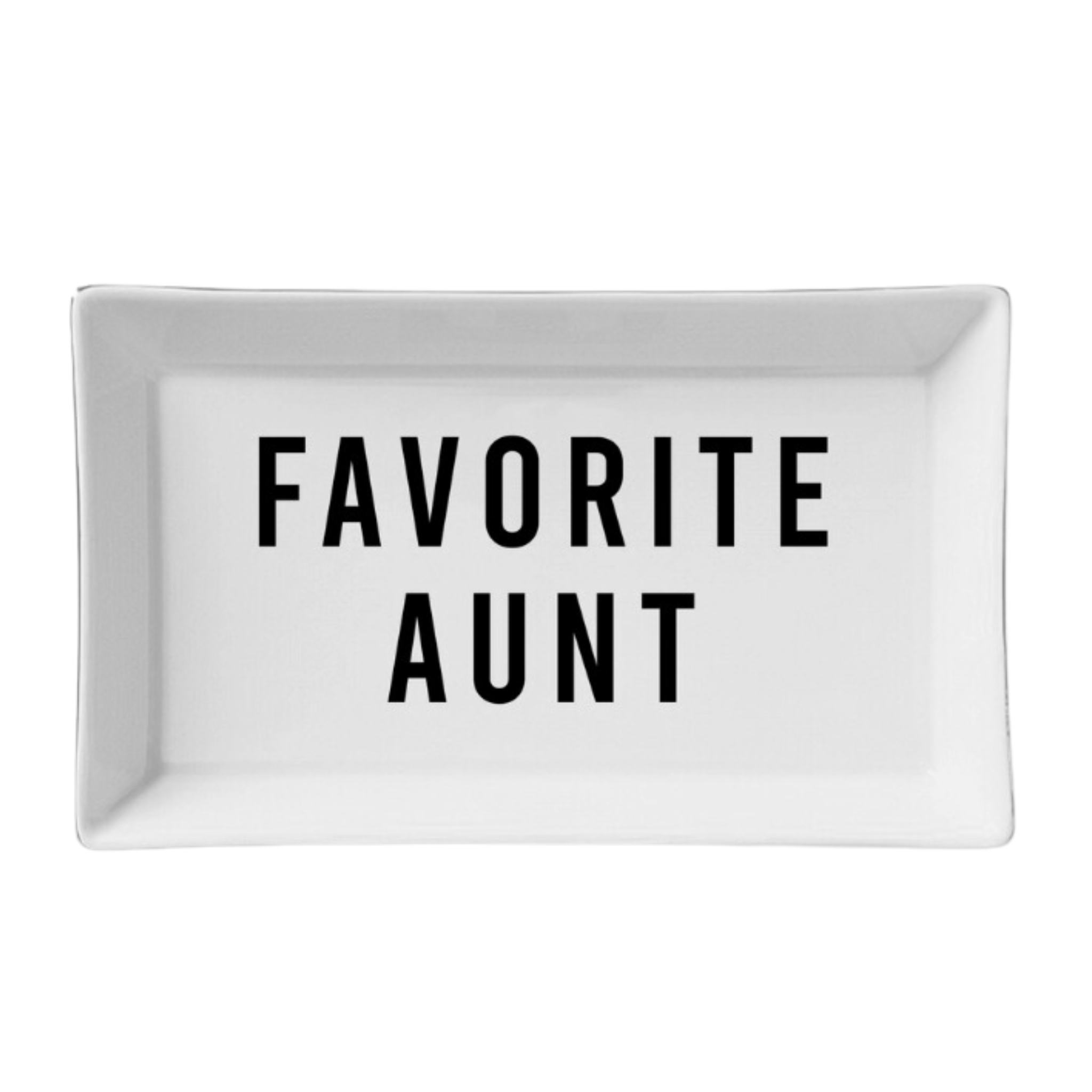 Favorite Aunt Ceramic Tray