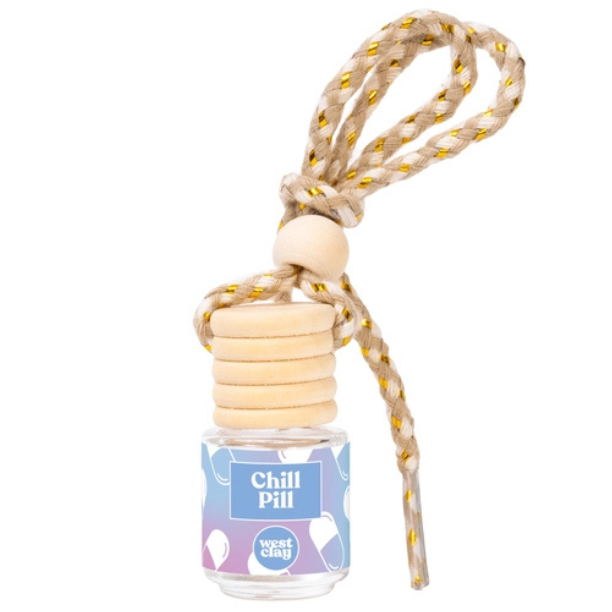 Chill Pill Car Air Freshener | Hanging Fragrance Diffuser