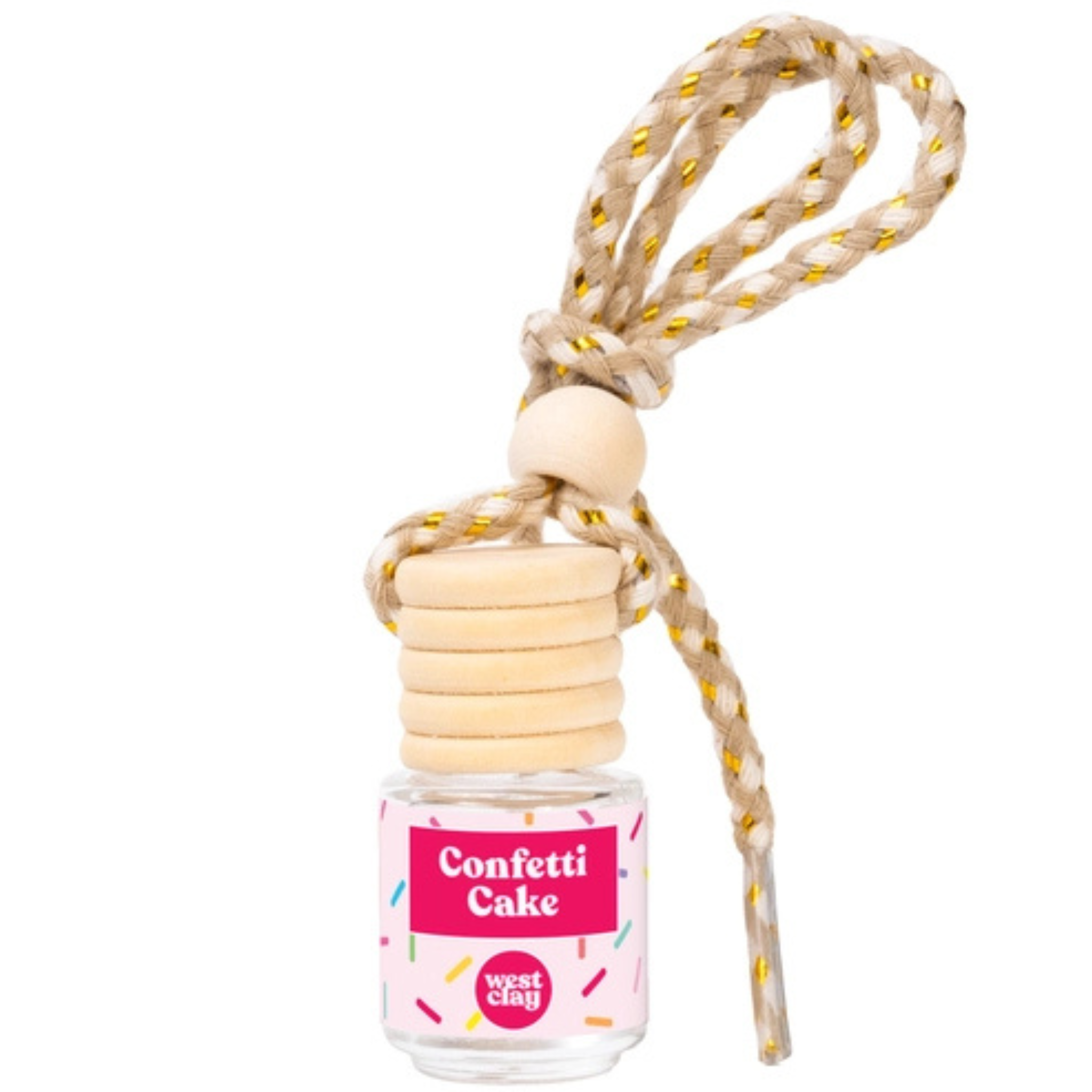 Confetti Cake Car Air Freshener - Hanging Diffuser