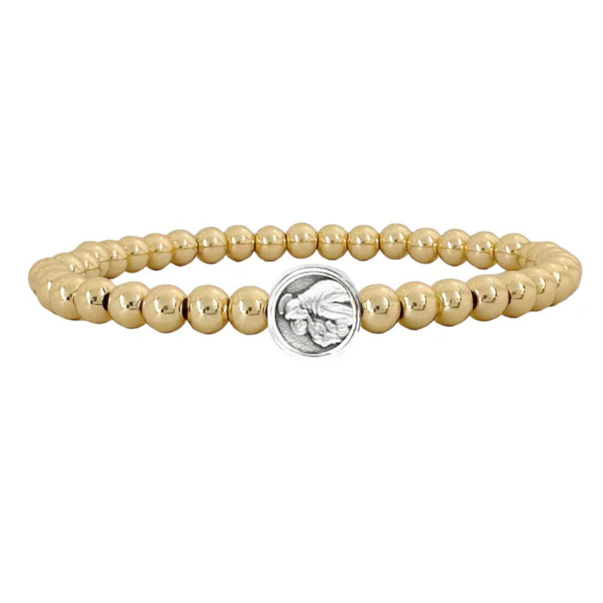 Subliminal Saint Anthony Beaded Bracelet