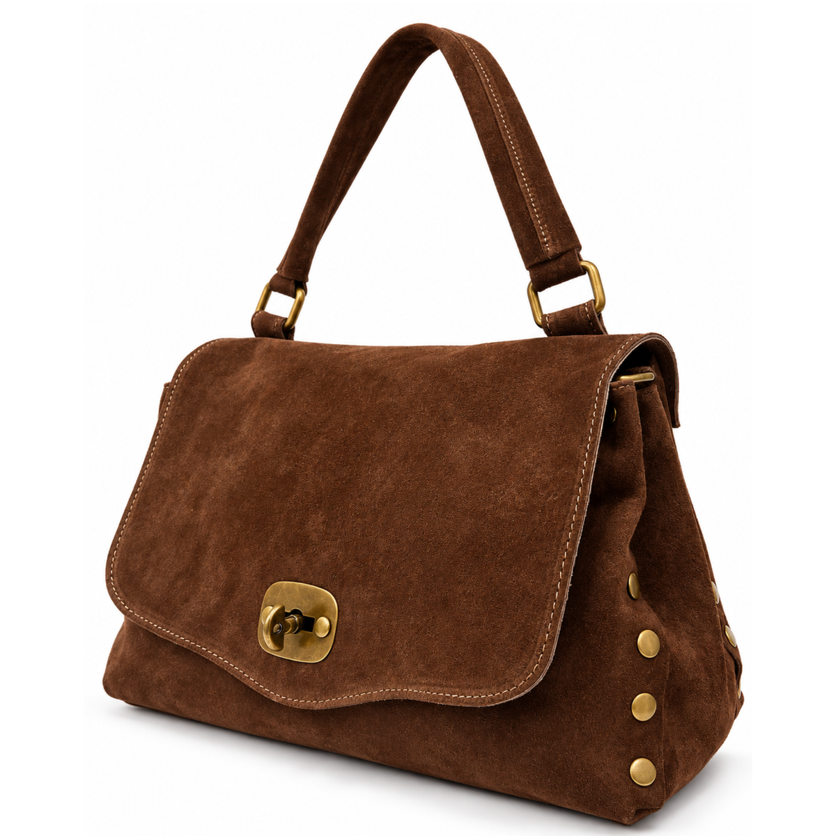 The Margot Suede Shoulder Bag
