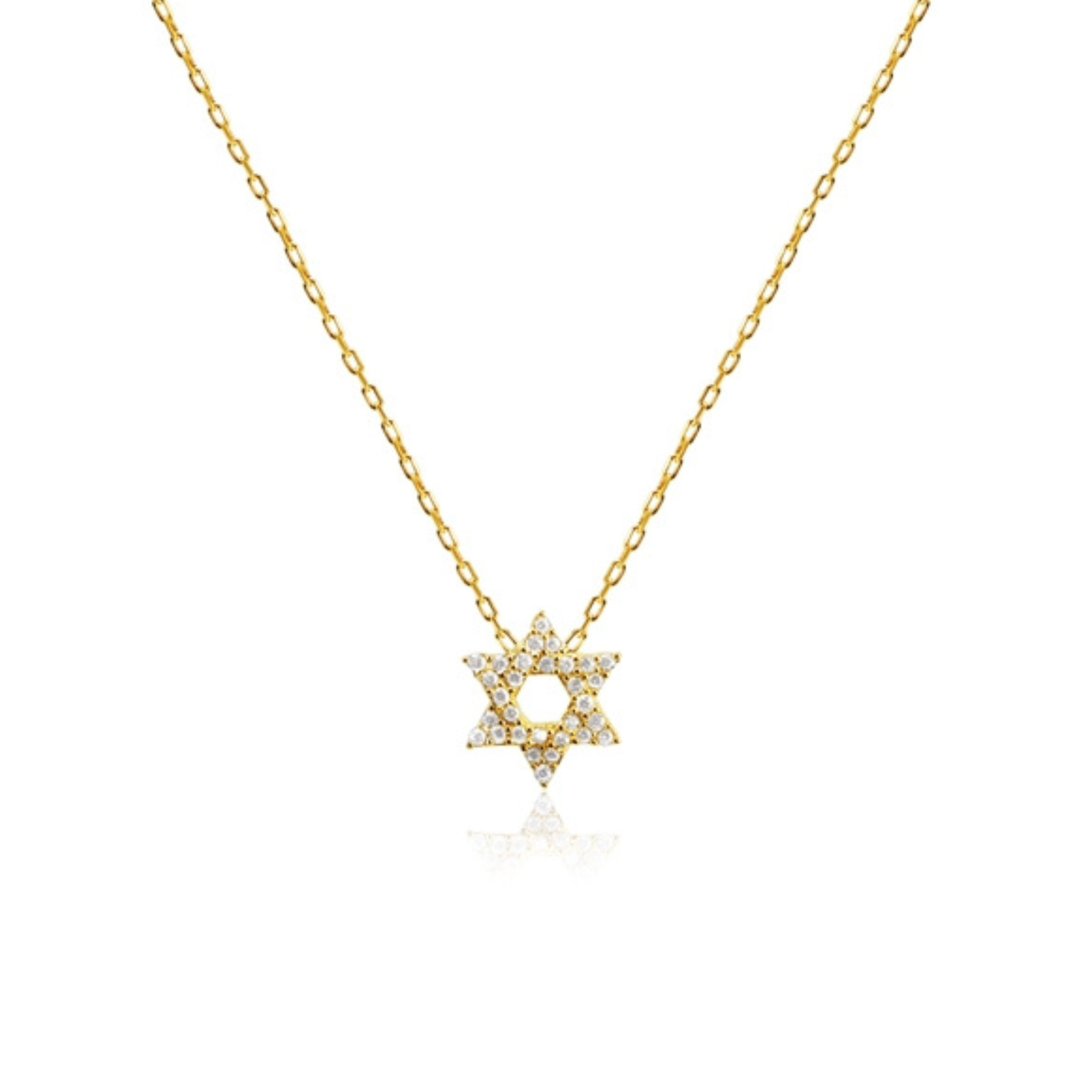 Rebecca Jewish Star of David Necklace