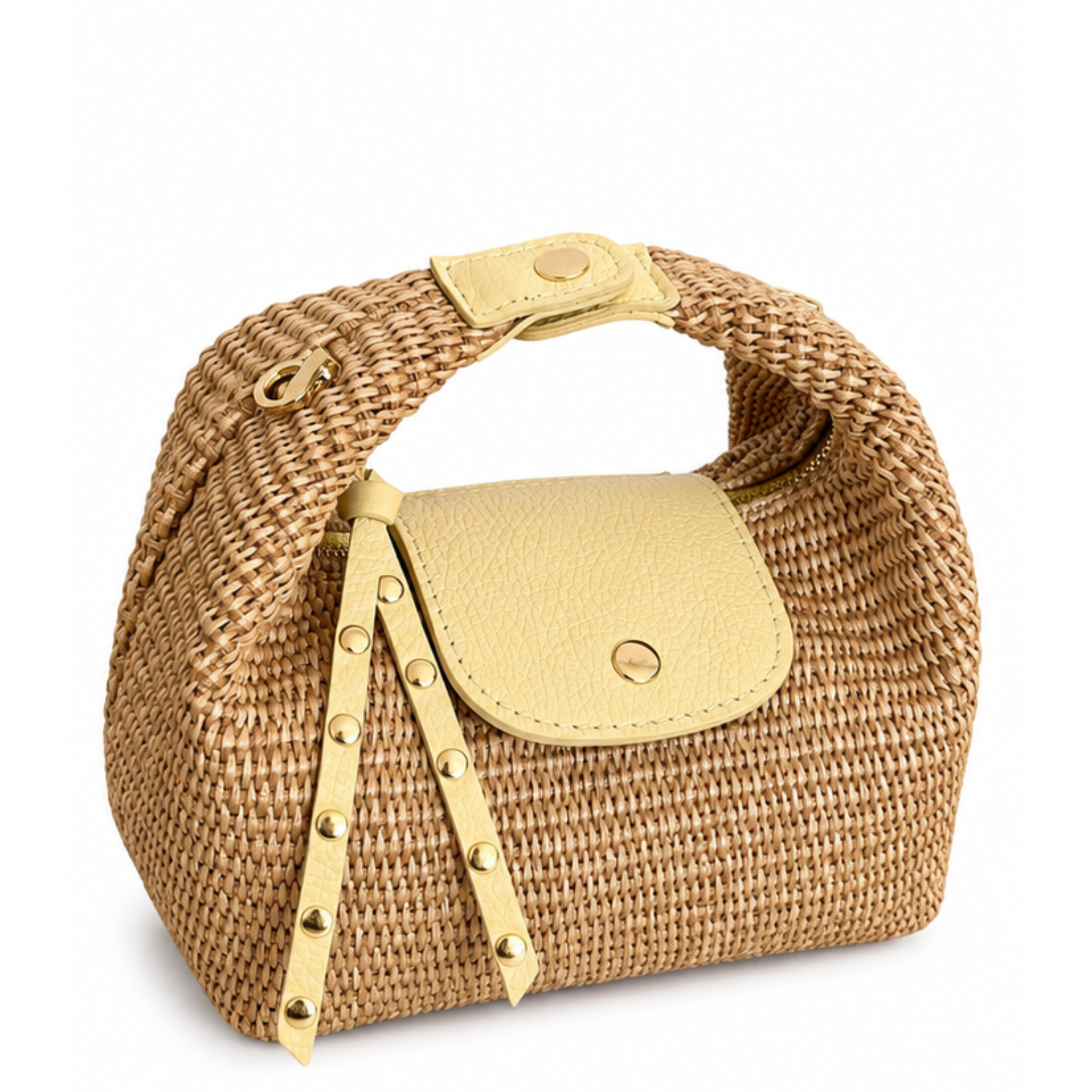 Private label JADE raffia crossbody bag with woven texture, adjustable strap, and stylish design for casual or chic outfits.