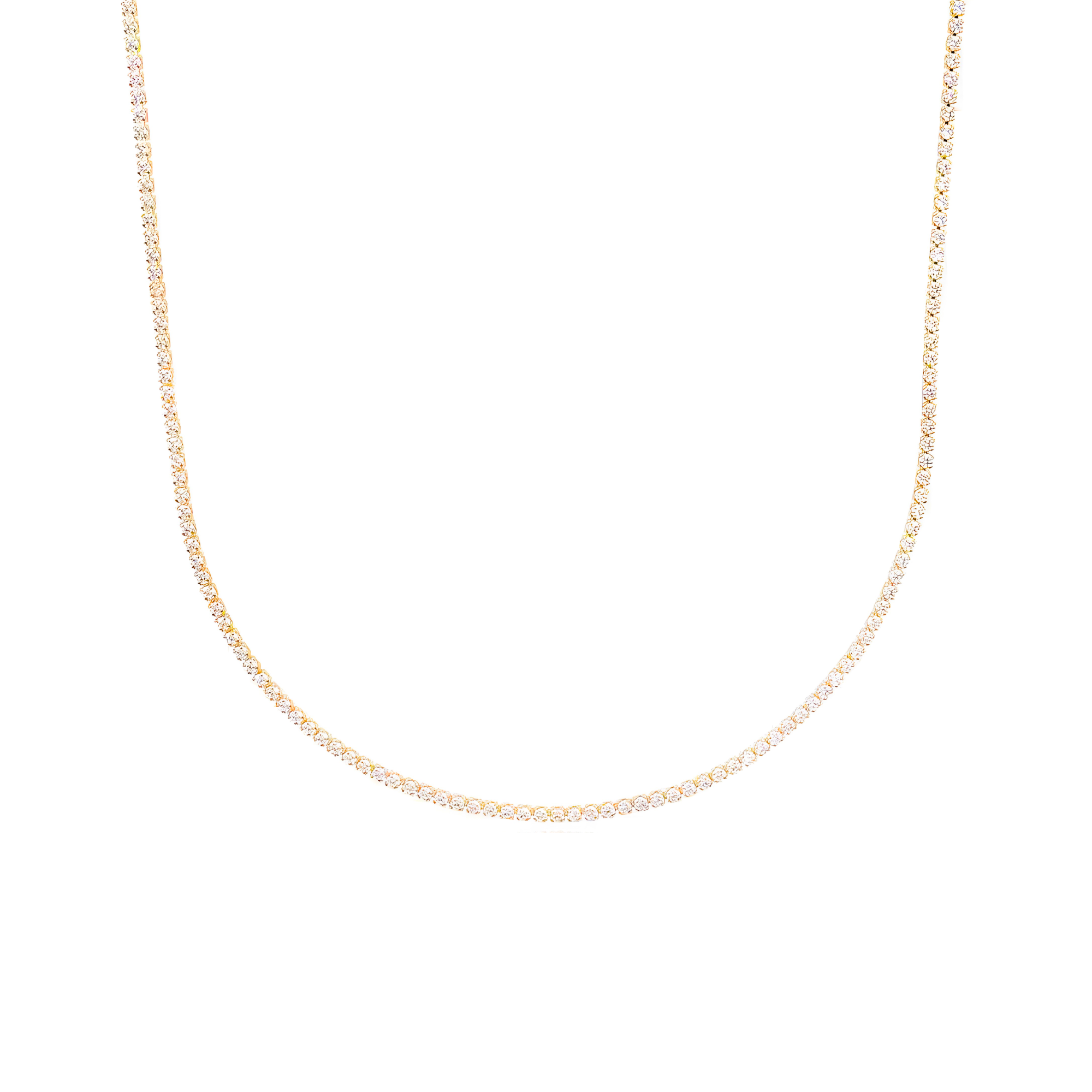 1MM Delicate Tennis Necklace