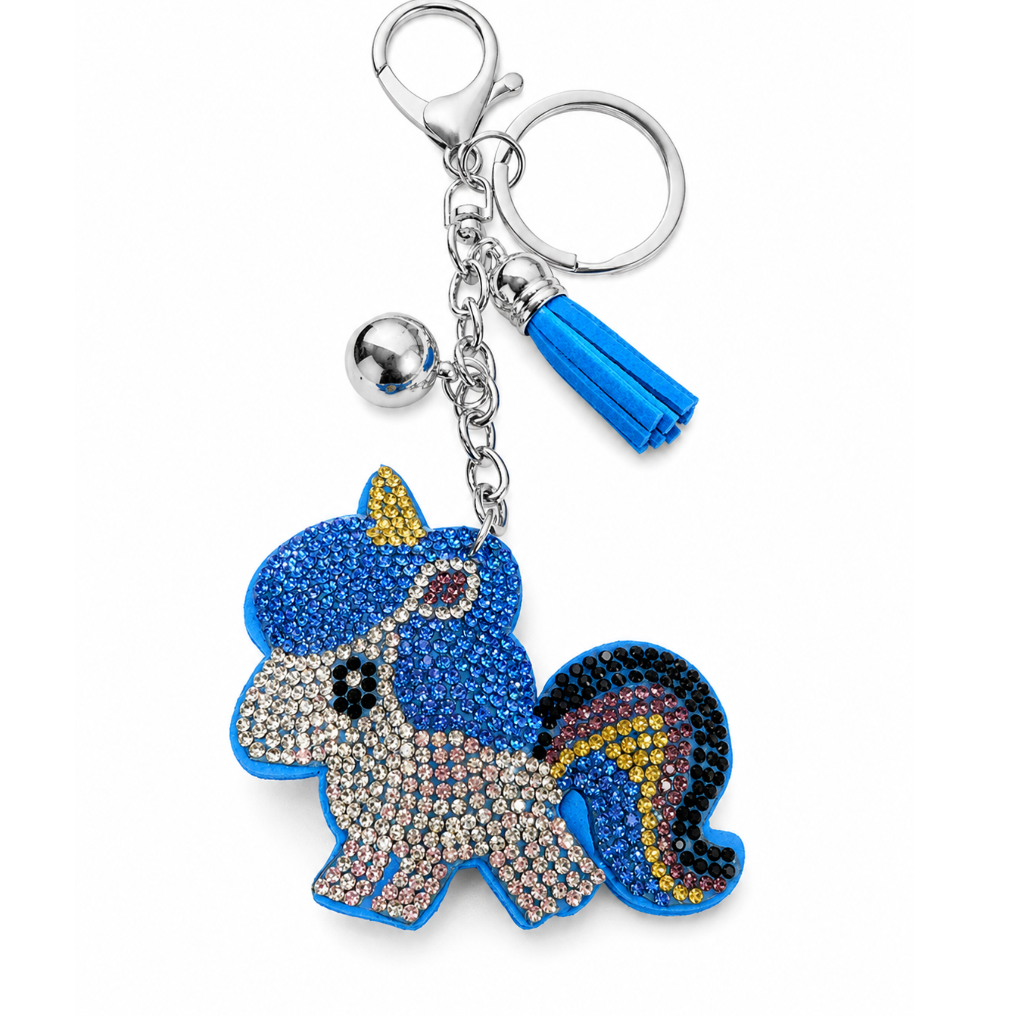 Unicorn Crystal Bag Charm