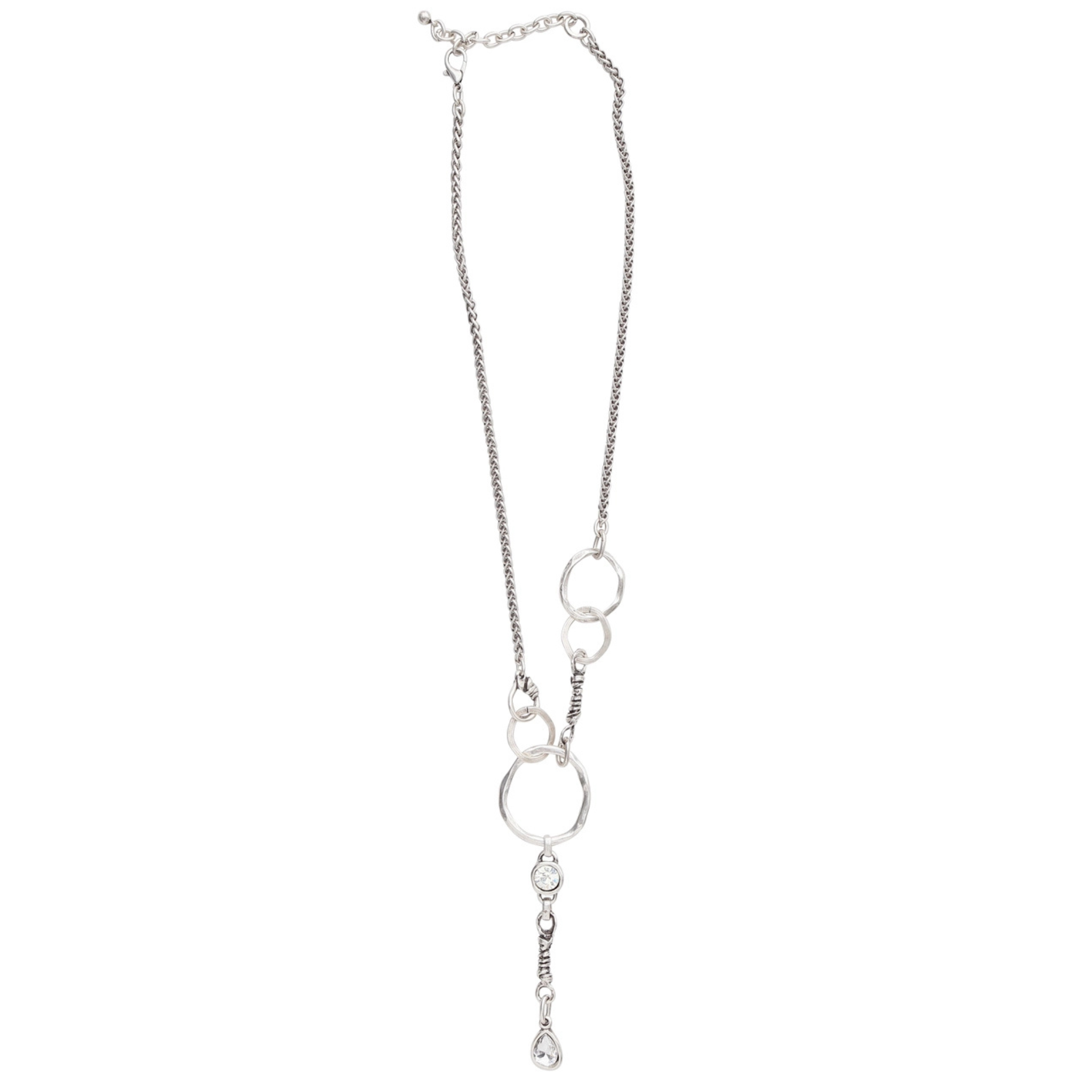Chanour Luna Orbit Necklace featuring a delicate celestial-inspired pendant on a fine chain.