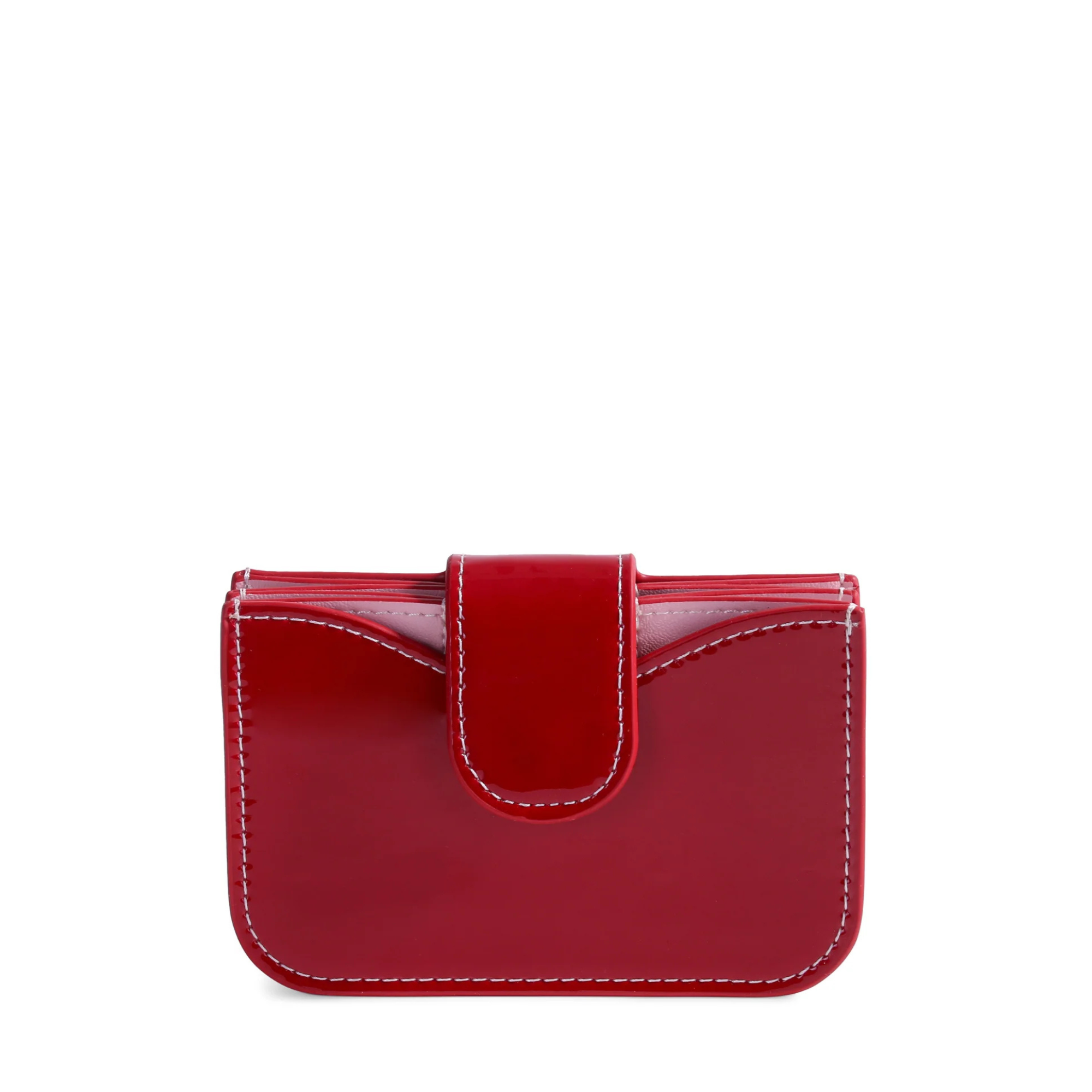 Lili Patent Leather Accordion Wallet