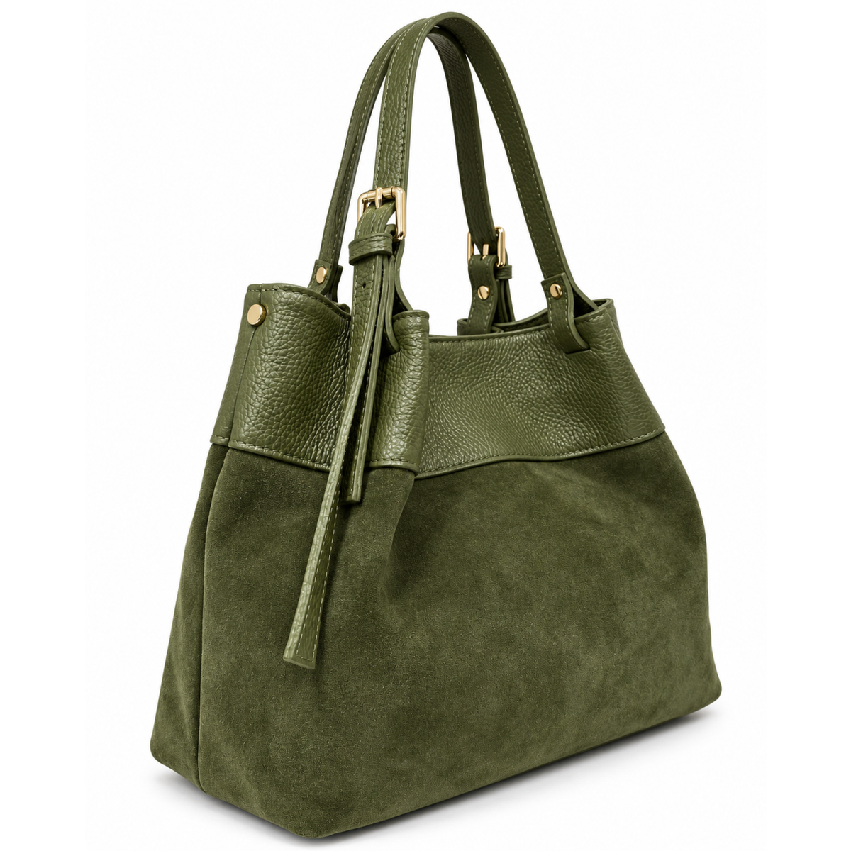 The Alessia Suede Tote