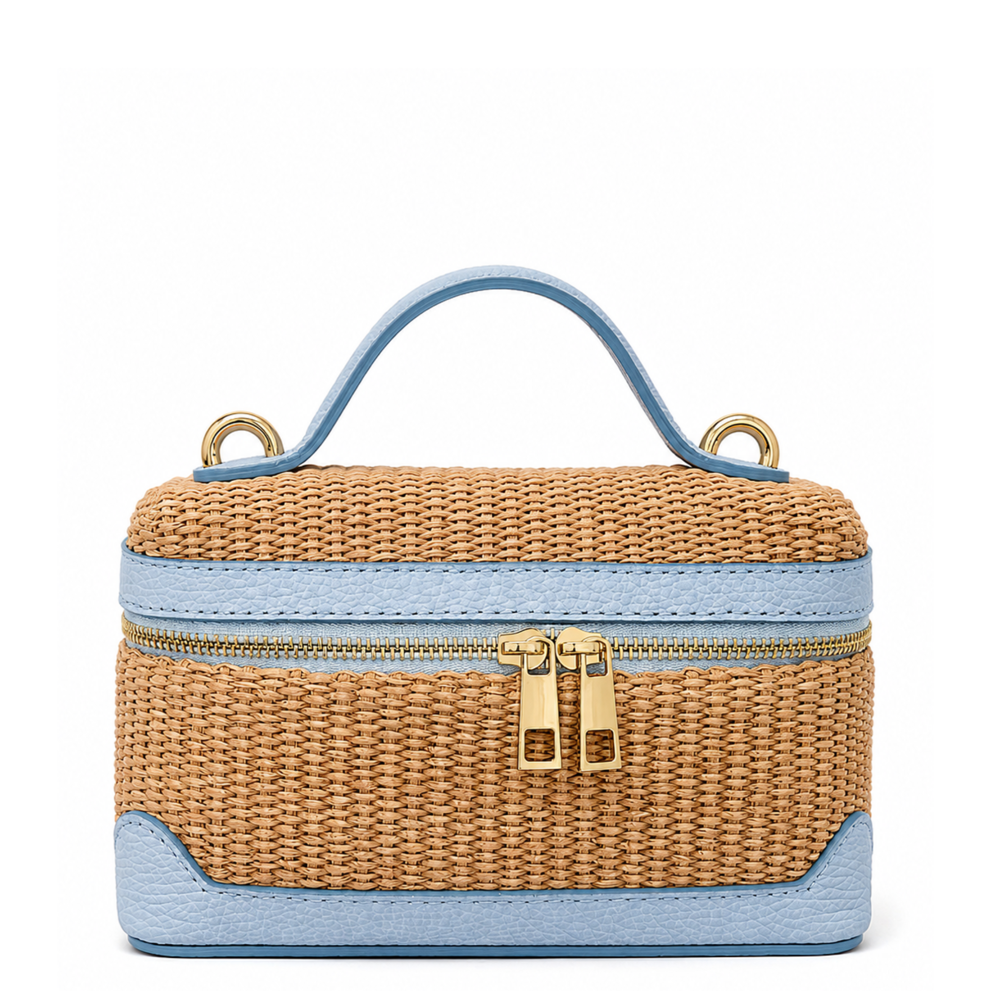 The Amalfi Woven Vanity Crossbody