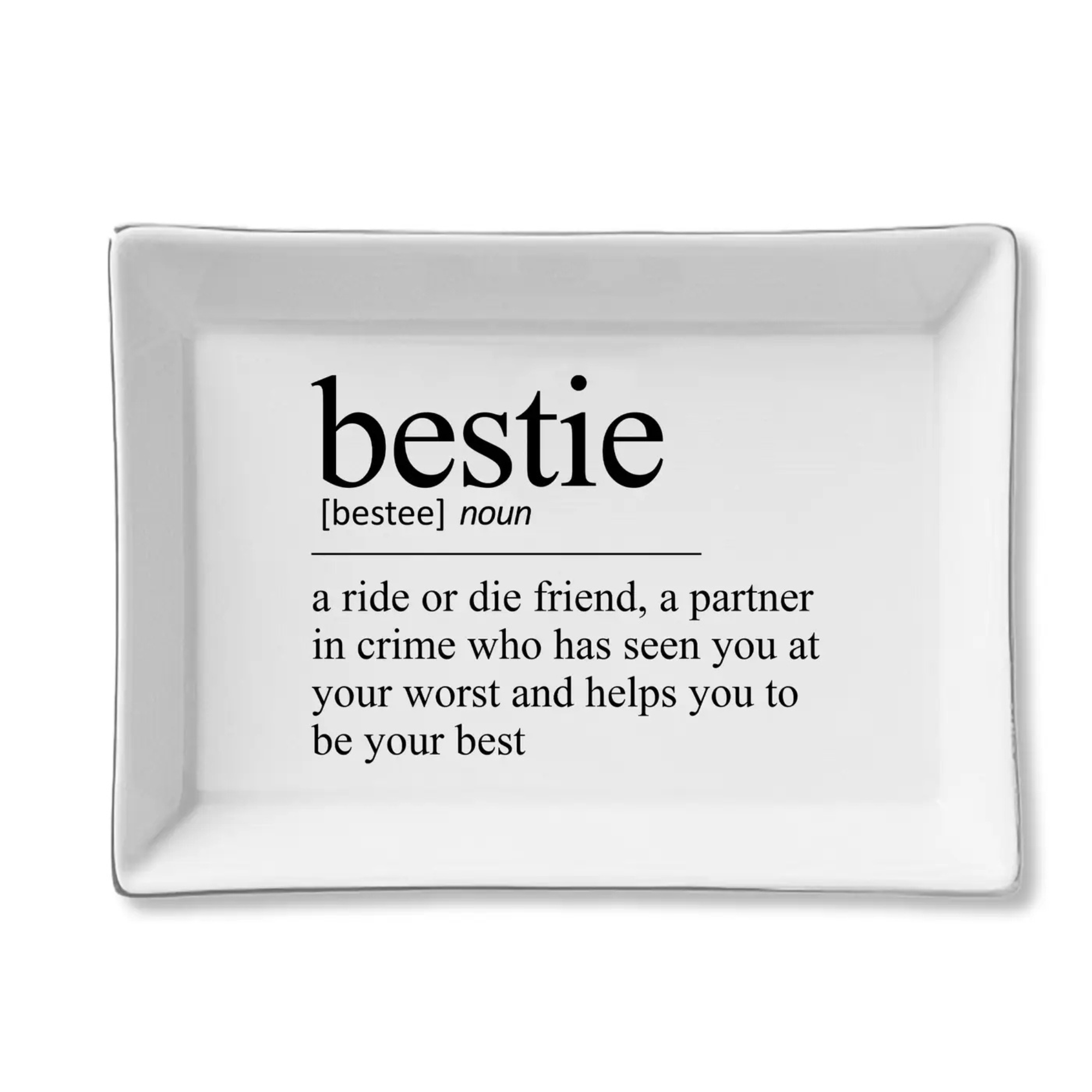 Ceramic Tray - Bestie