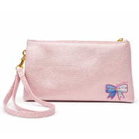 Bow/Pink Metallic