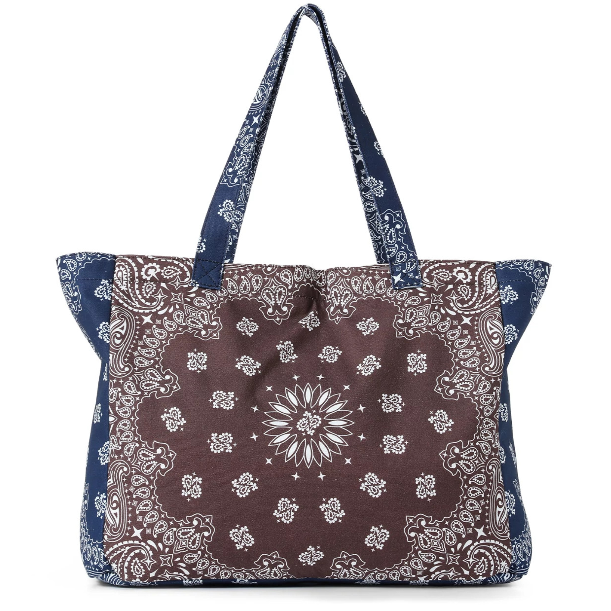 Bandana Print Canvas Tote