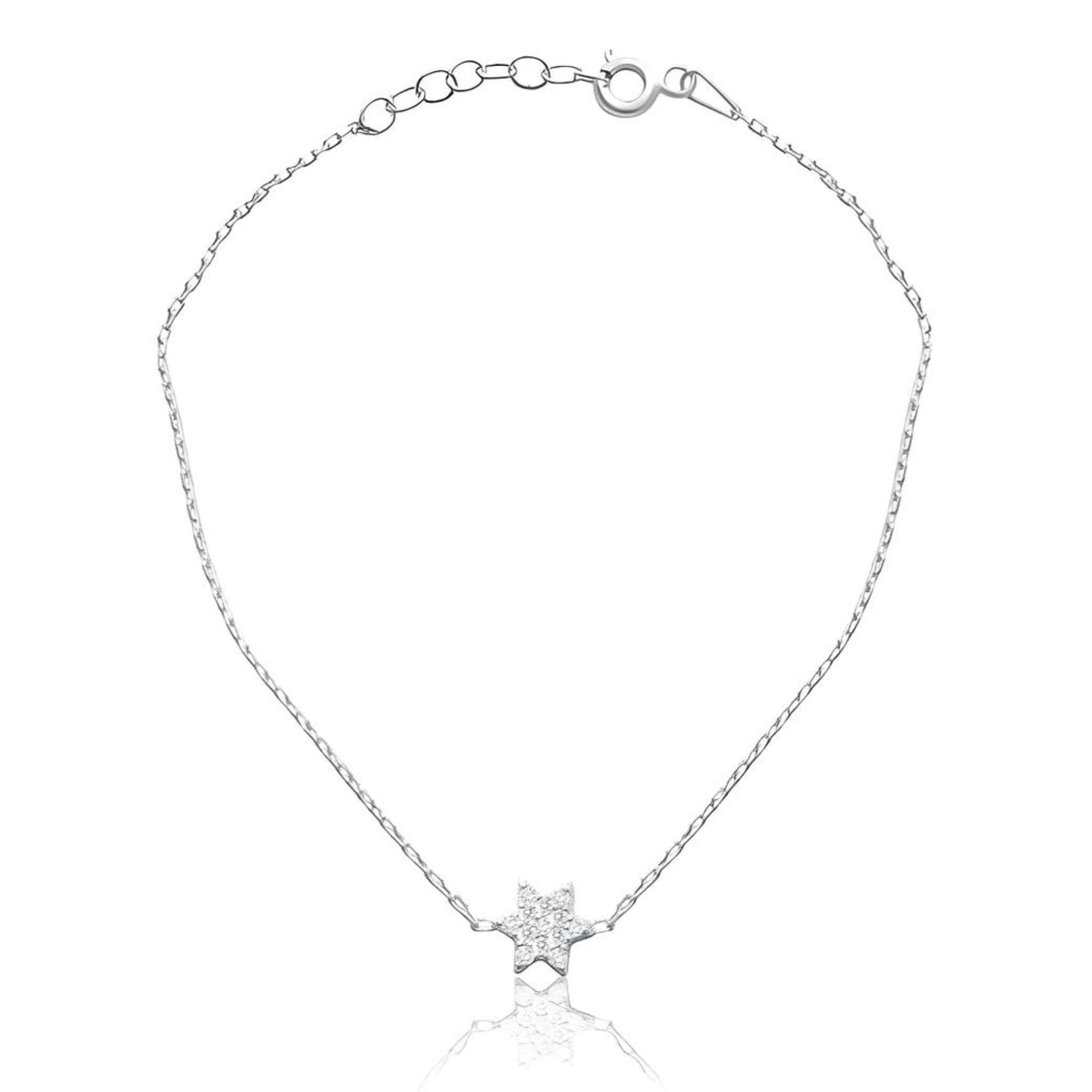 Tiny Jewish Star Bracelet