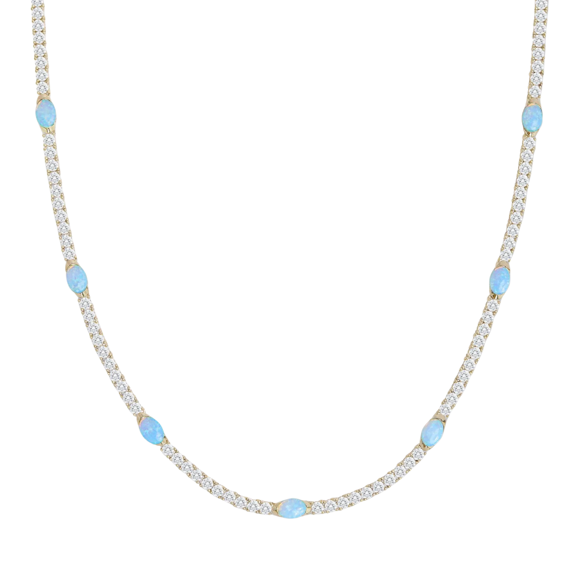 The Maven Tennis Necklace 3mm - 16