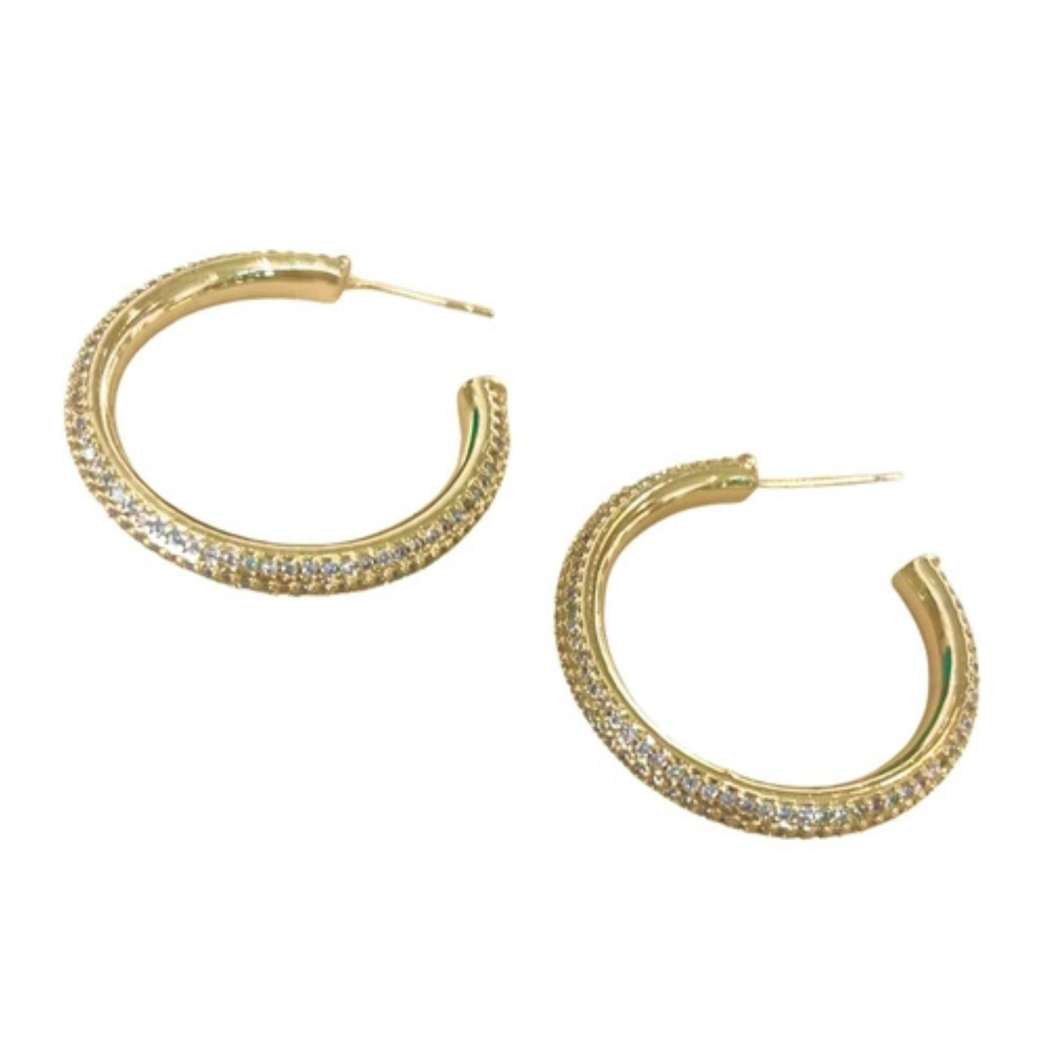 Jennie Gold Hoops