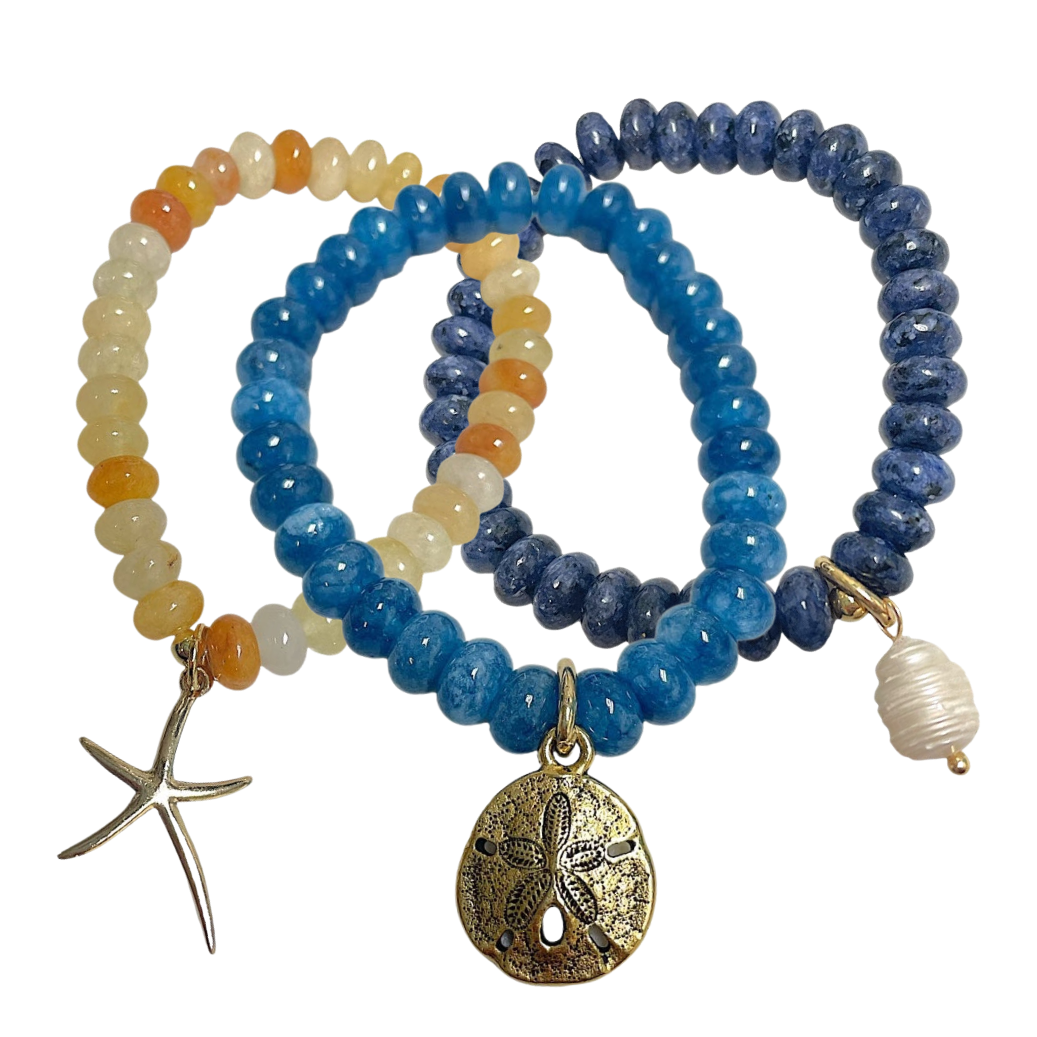 Sea Goddess Gemstone Bracelets